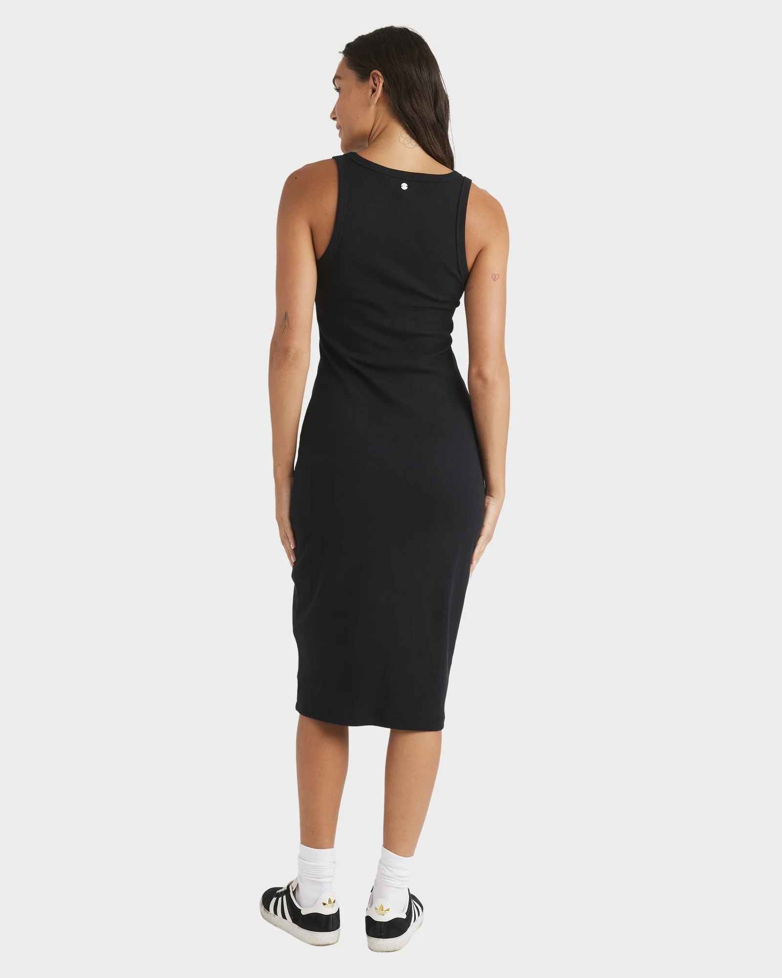 Womens Base Rib Dress - Image 3