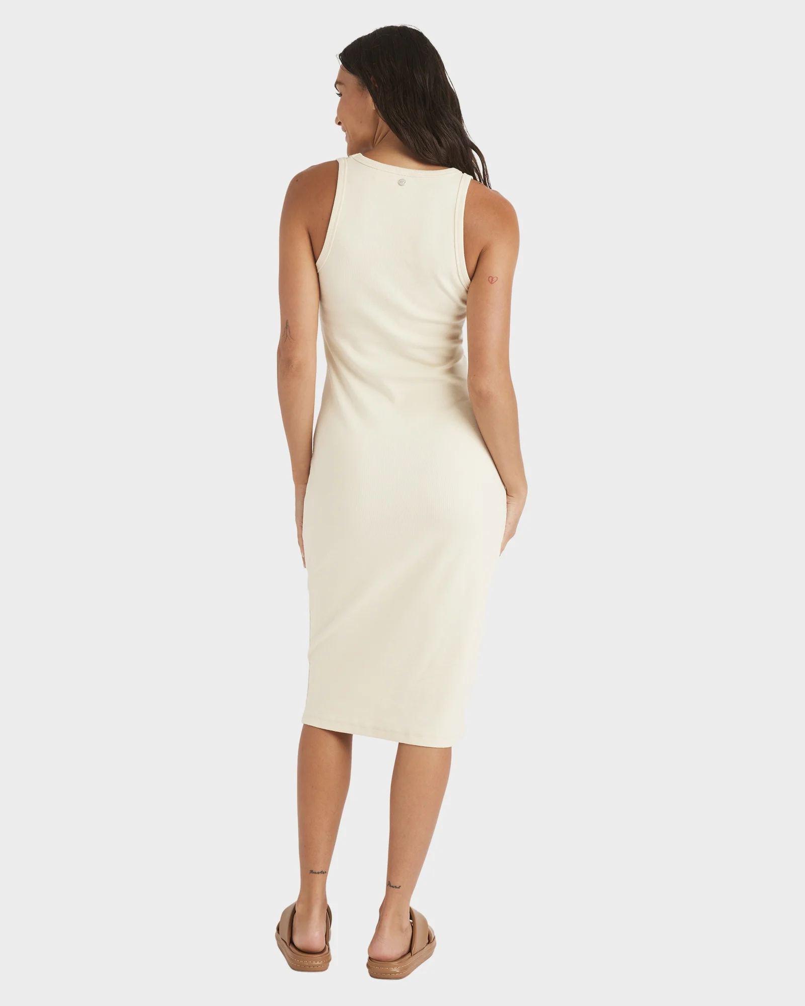 Womens Base Rib Dress - Image 3