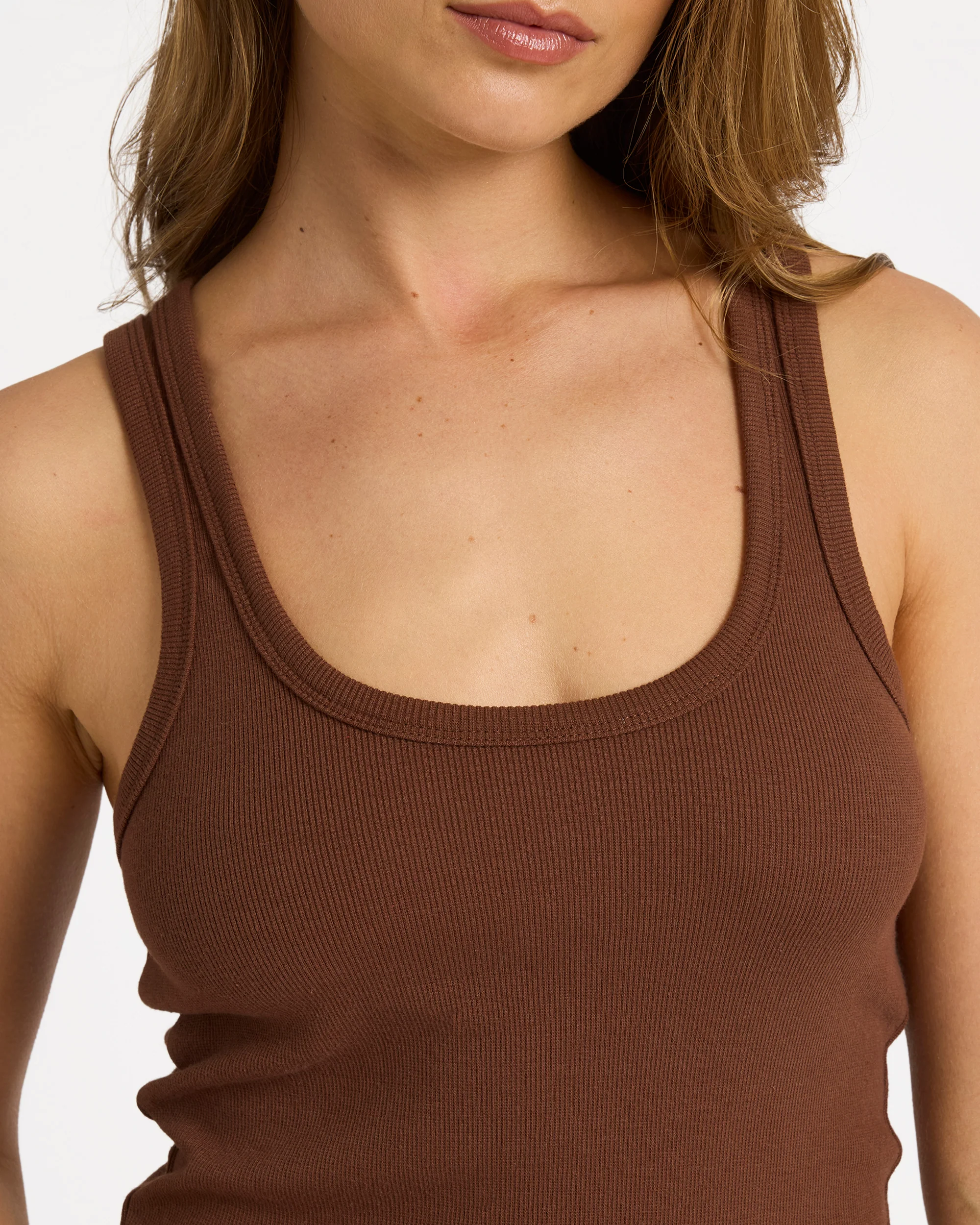 Womens Base Rib Tank Top - Image 4
