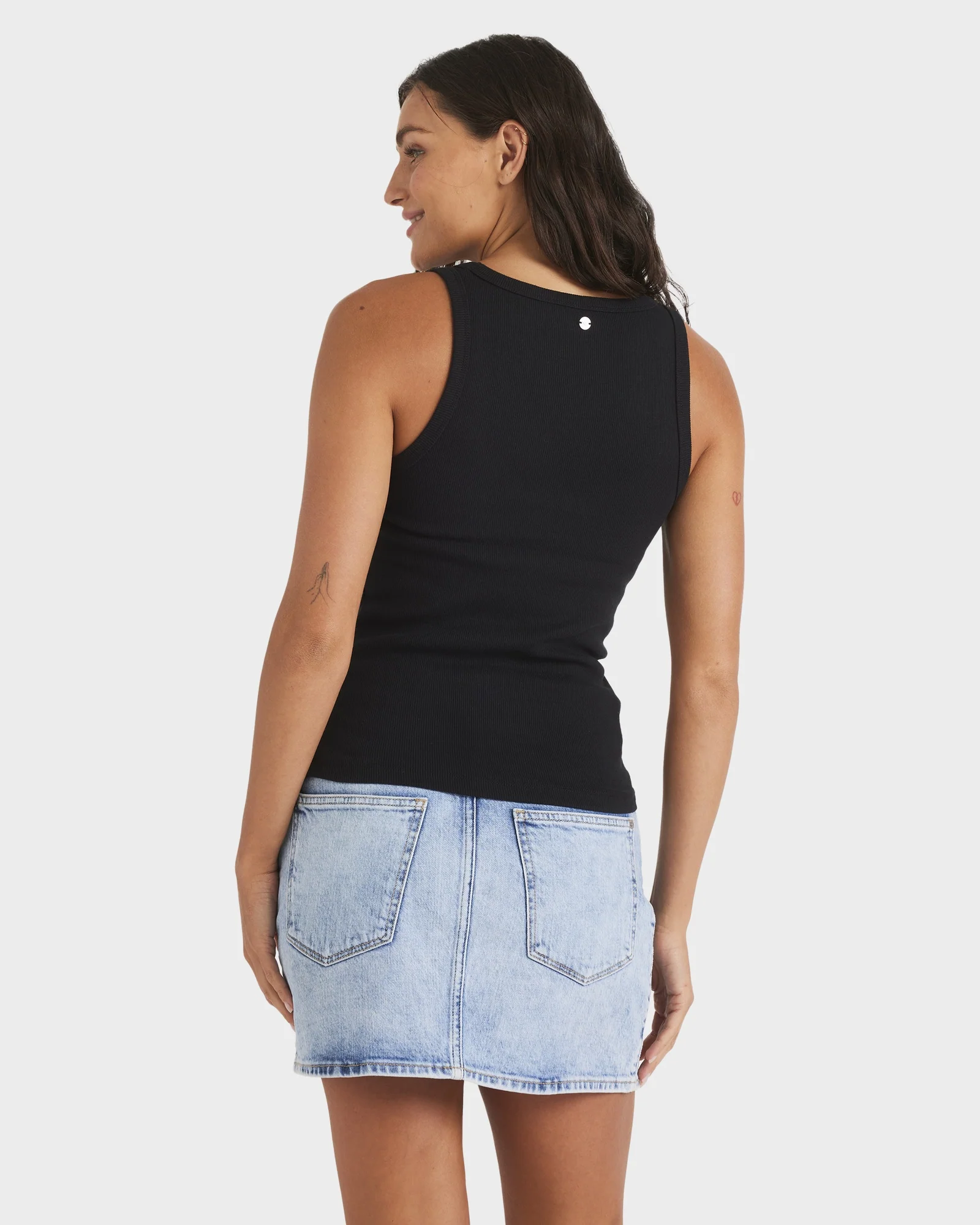 Womens Base Rib Tank Top - Image 3
