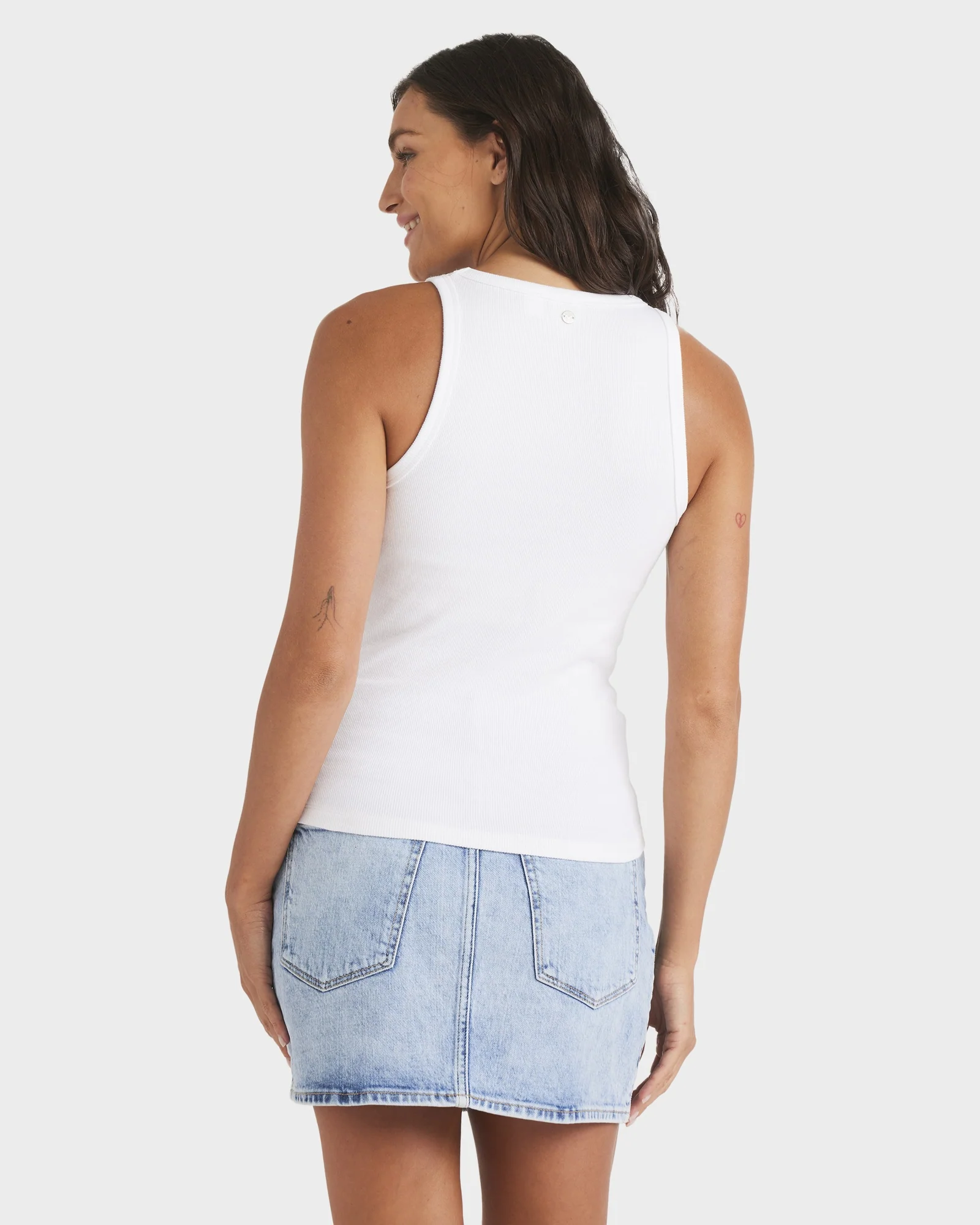 Womens Base Rib Tank Top - Image 3