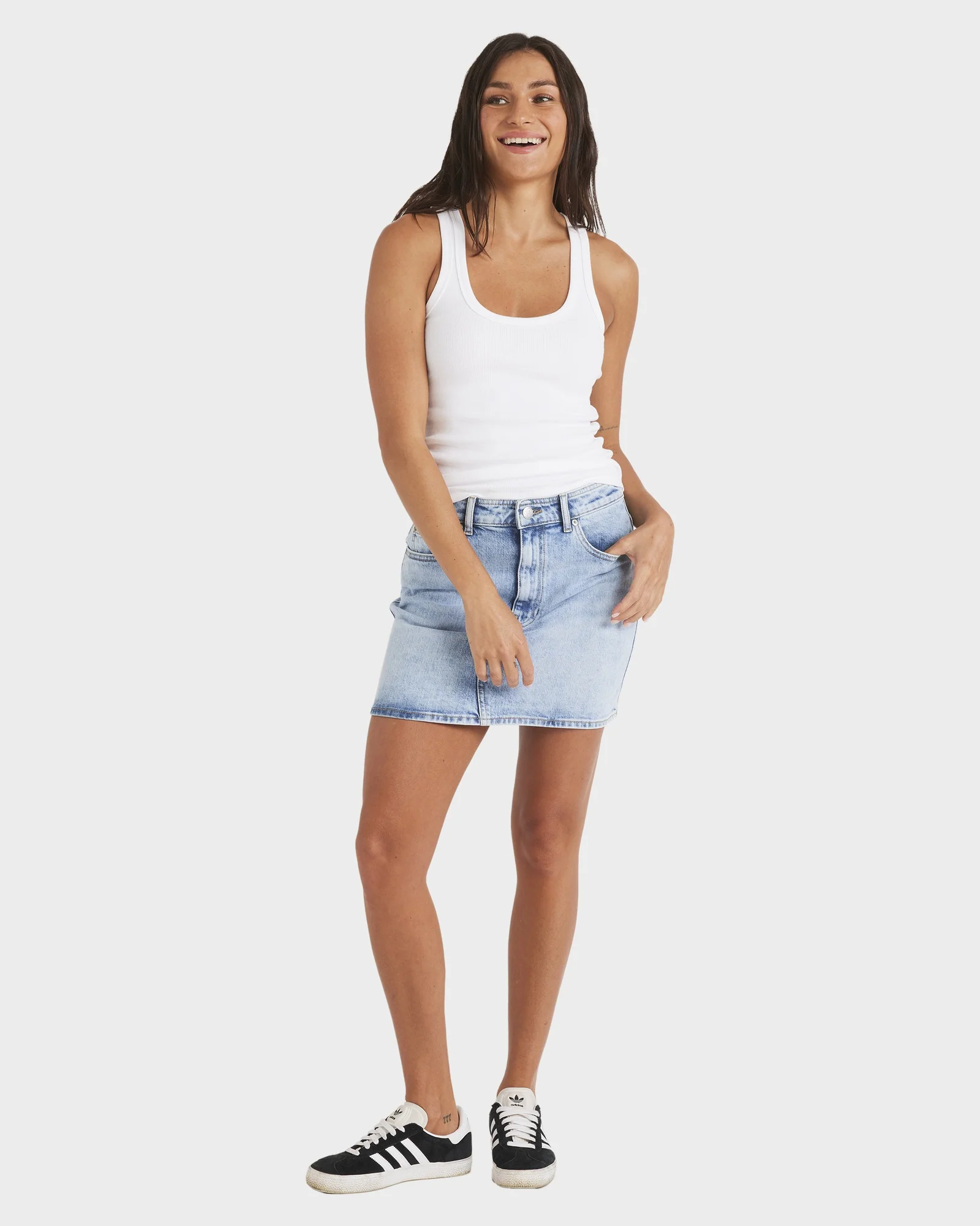 Womens Base Rib Tank Top - Image 5