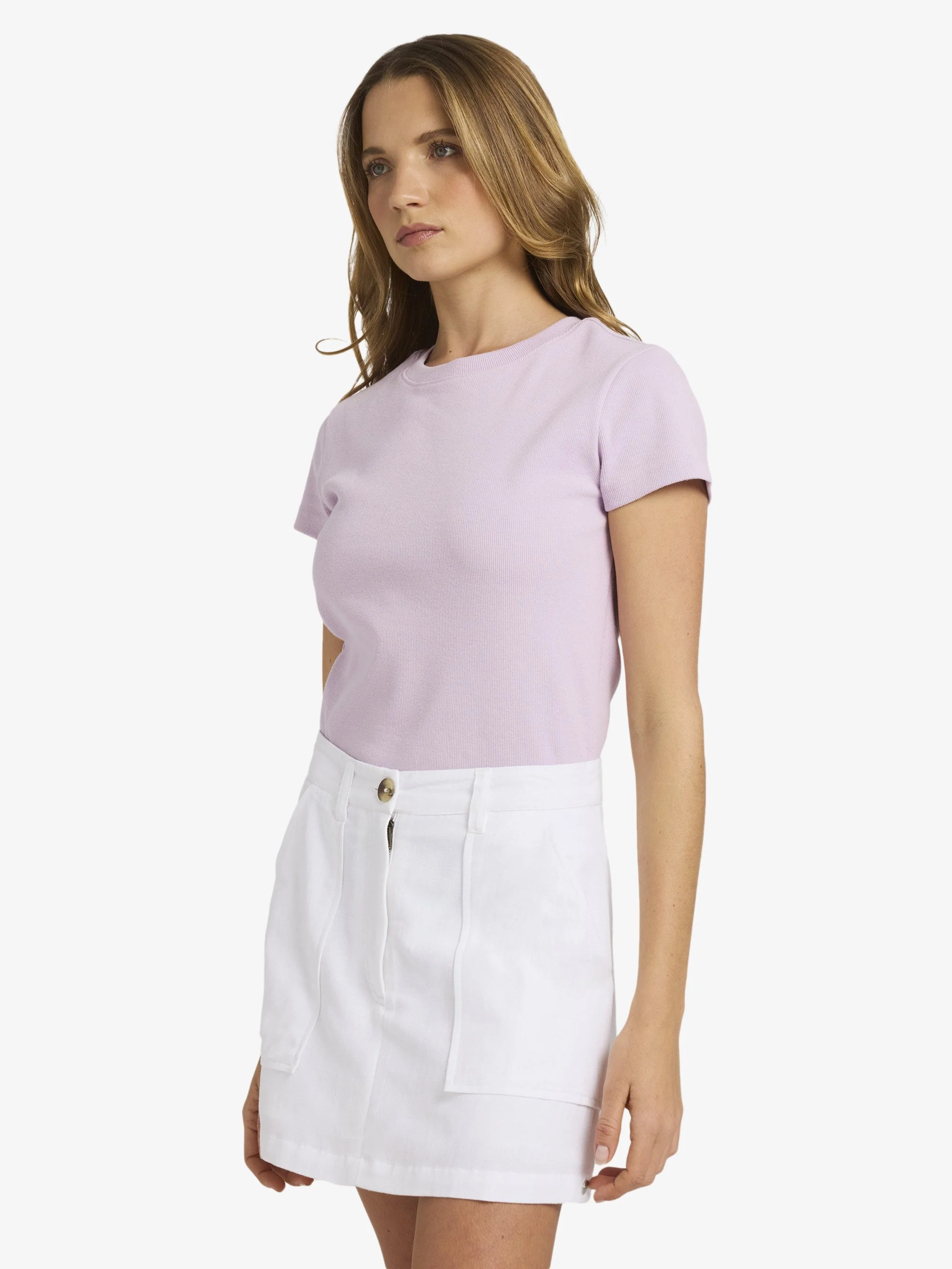 Womens Base Rib T-Shirt - Image 3