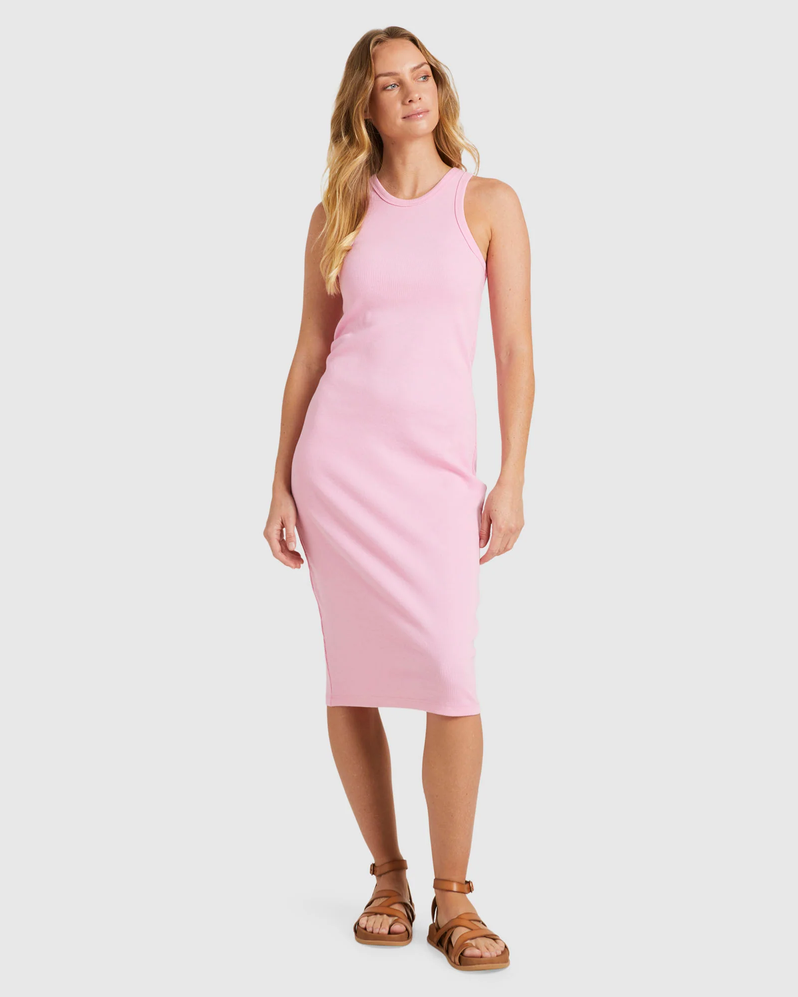 Womens Baseline Midi Dress Dress - Image 5