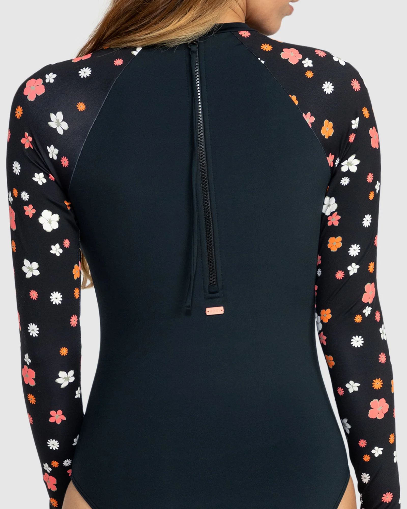 Womens Basic Long One Piece Swimsuit - Image 4