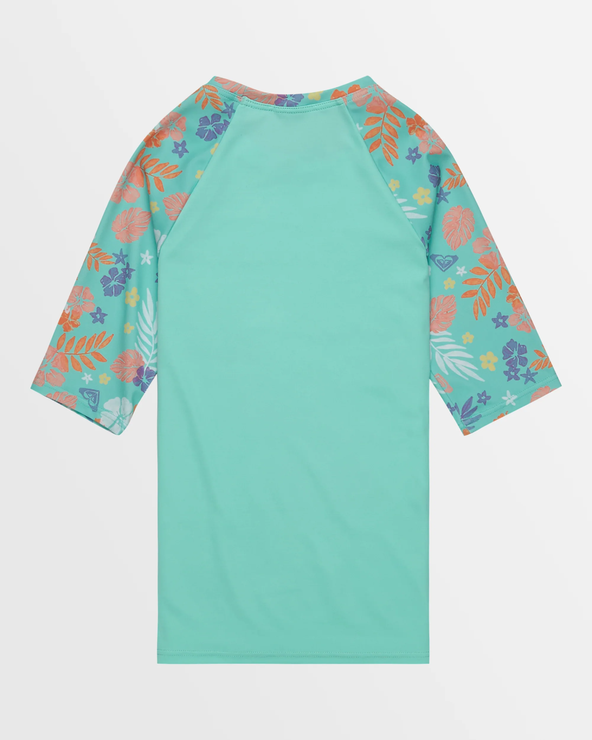 Girls 8-16 Beach Bay Lycra Short Sleeve Rash Vest - Image 2