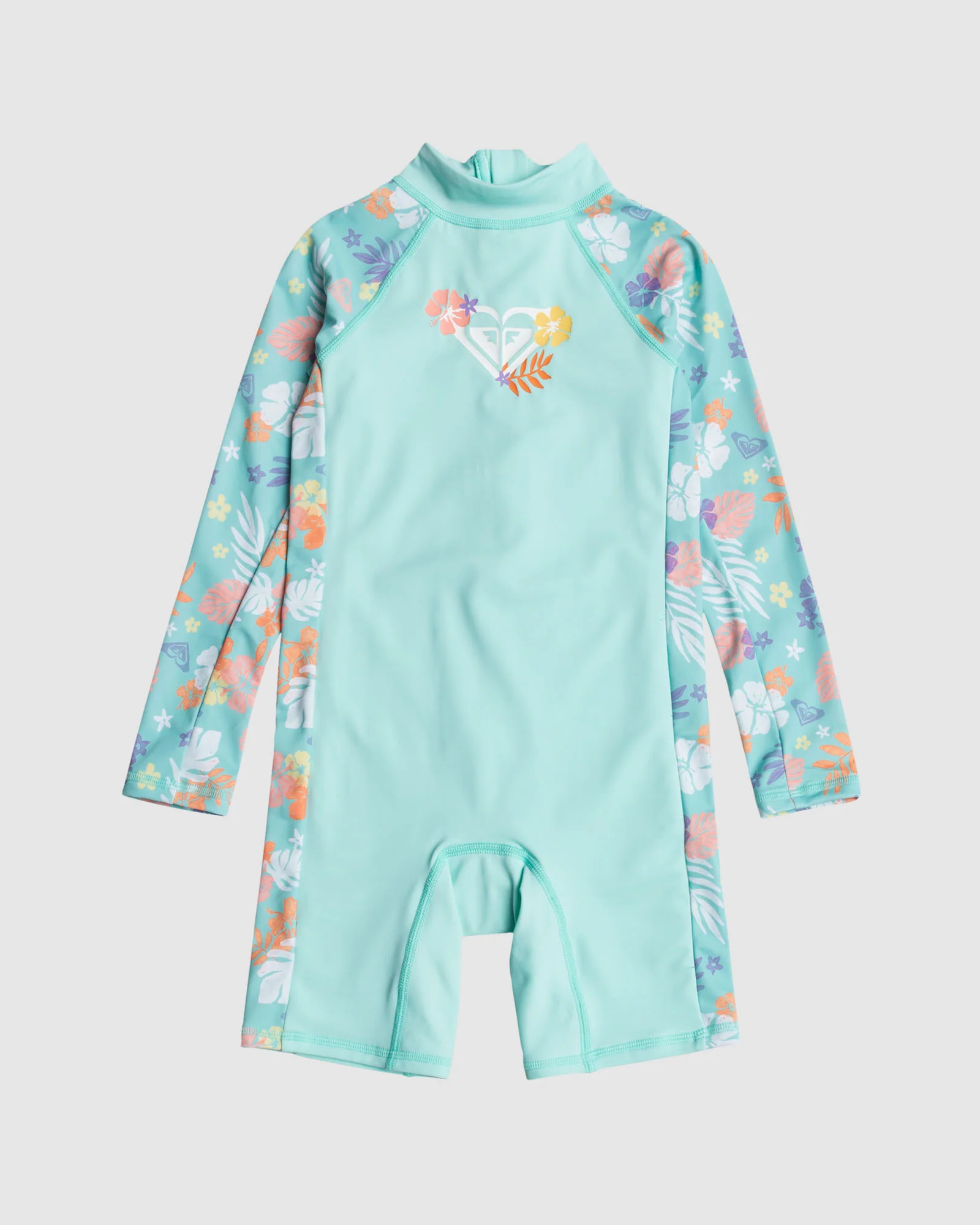 Girls 2-7 Beach Bay Springsuit Long Sleeve Rash Vest