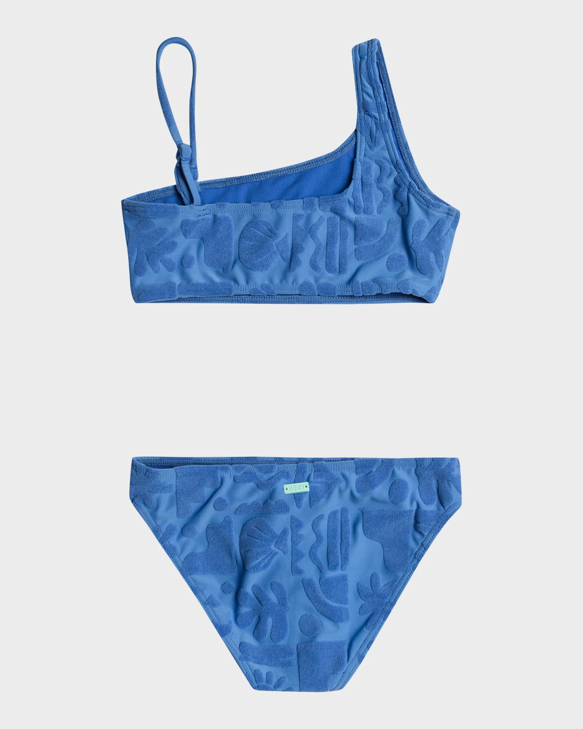 Girls 8-16 Beach Check Bralette Set - Image 8
