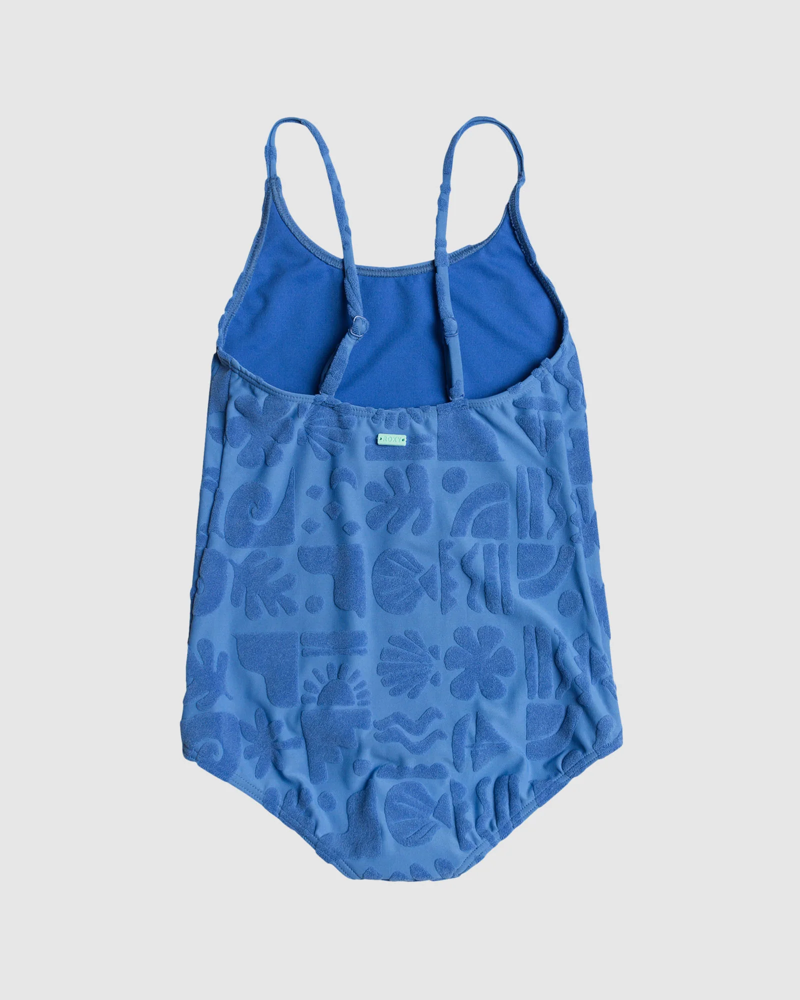 Girls 8-16 Beach Check One Piece Swimsuit - Image 2