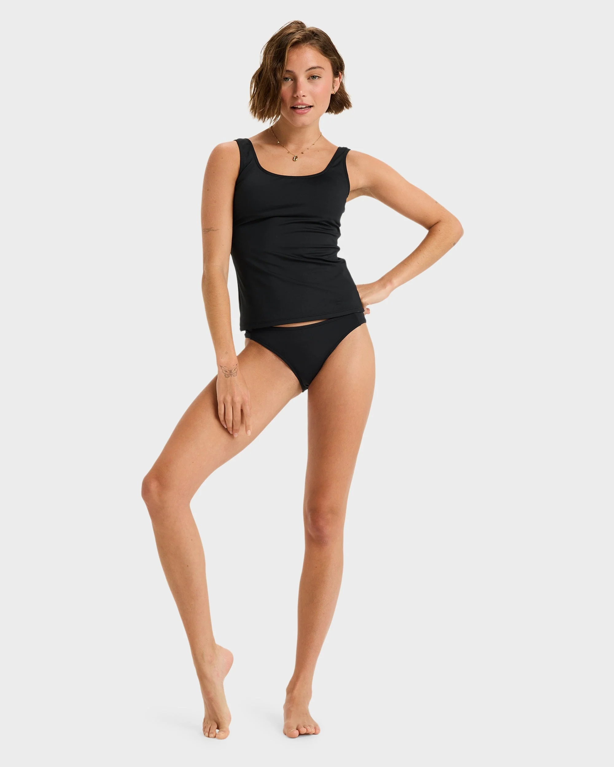 Womens Beach Classics Tankini Bikini Top - Image 4
