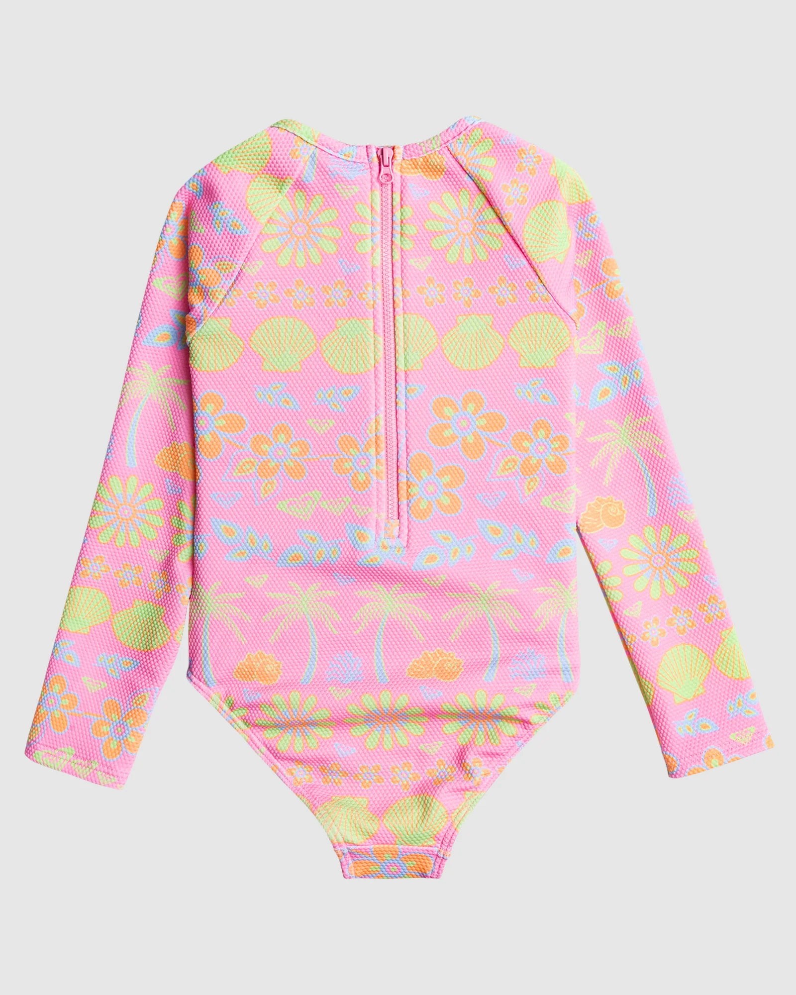 Girls Beach Day Together Ls Onesie Rashguard - Image 2