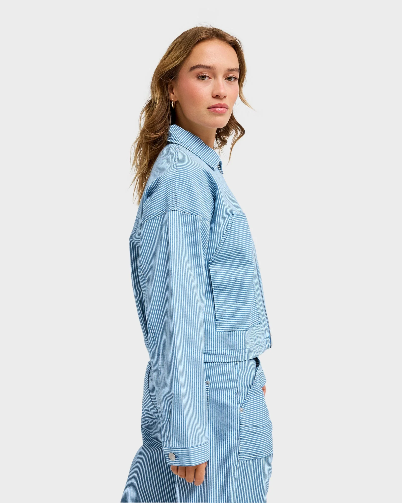 Womens Beachfront Bliss Workwear Jacket - Image 4