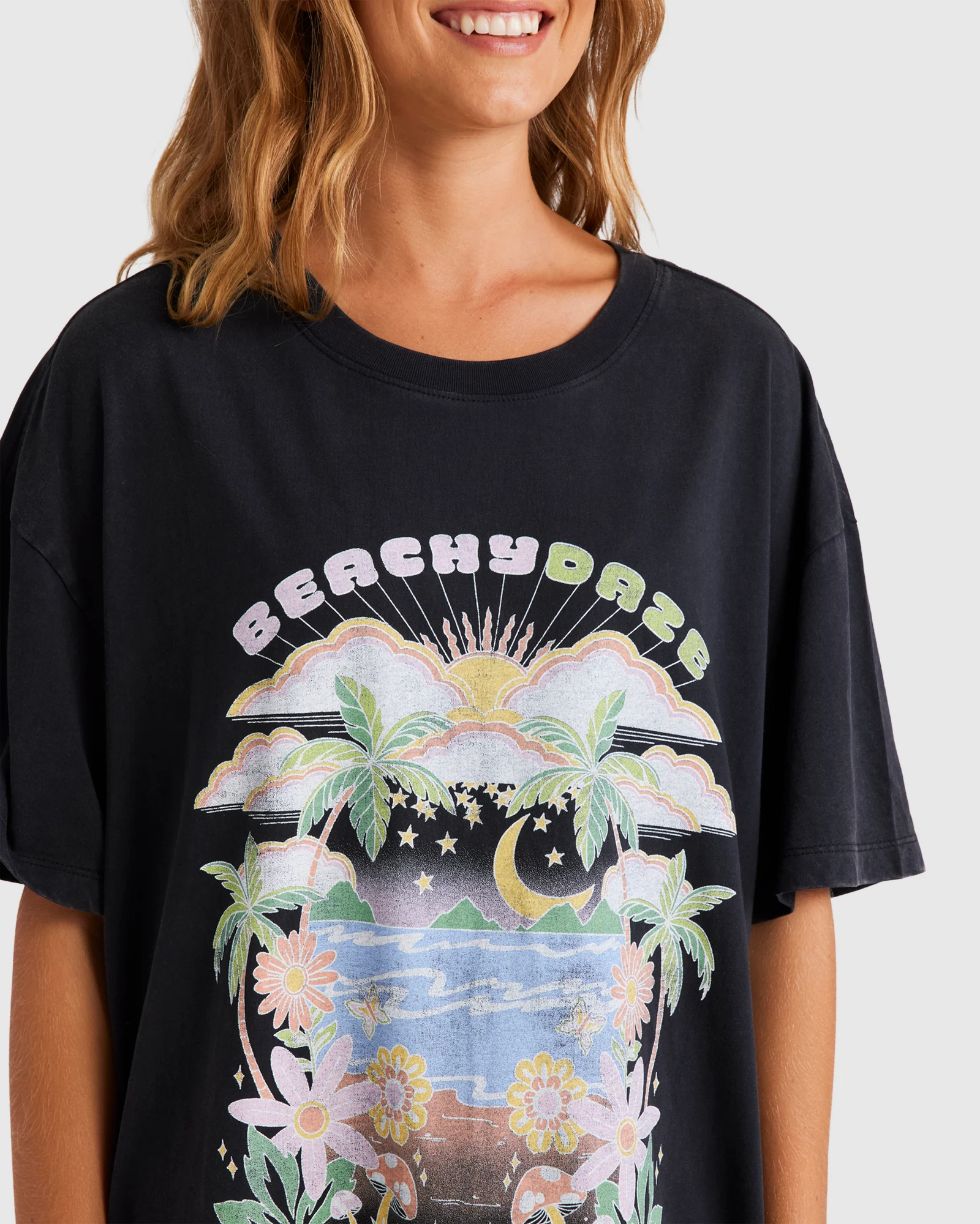 Womens Beachy Days T-Shirt - Image 4