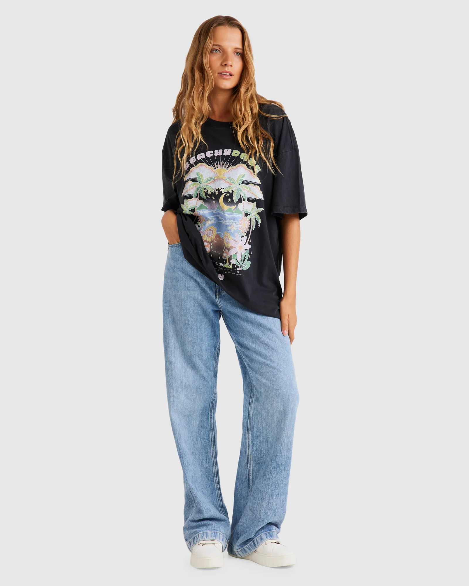 Womens Beachy Days T-Shirt - Image 5