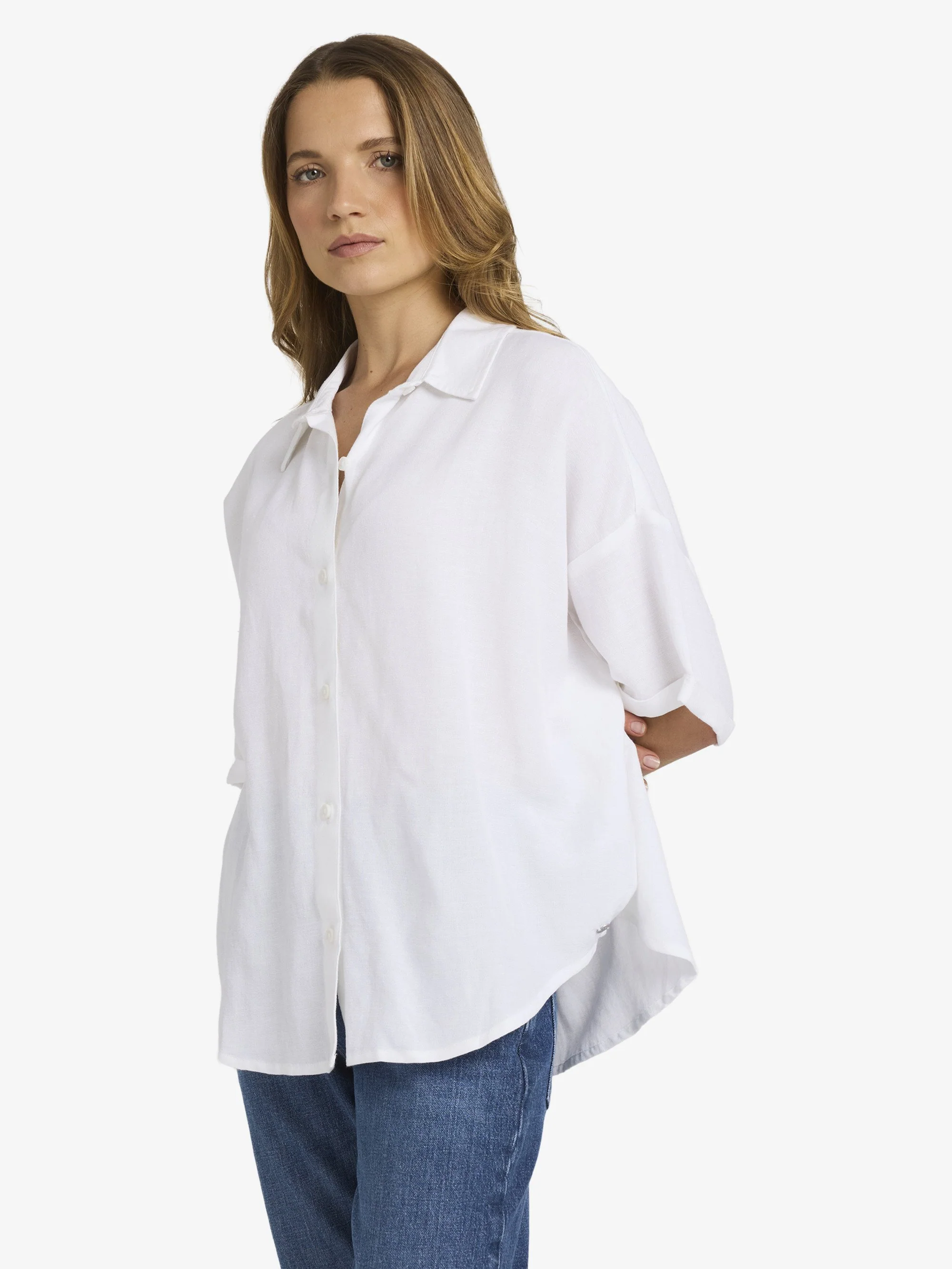 Womens beachy Nastalgia Short Sleeve Shirt - Image 4