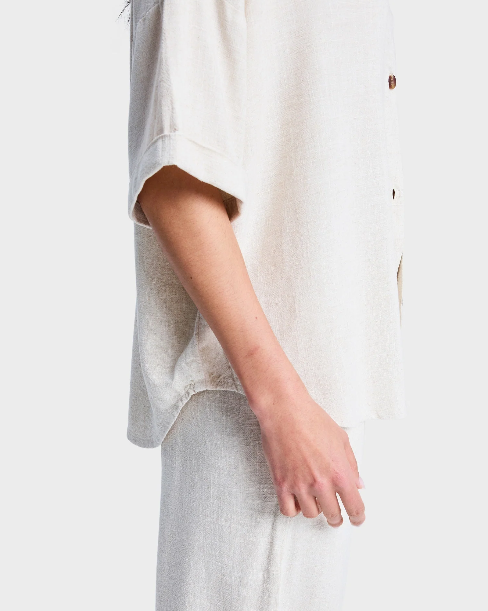 Womens Beachy Short Sleeve Shirt - Image 5
