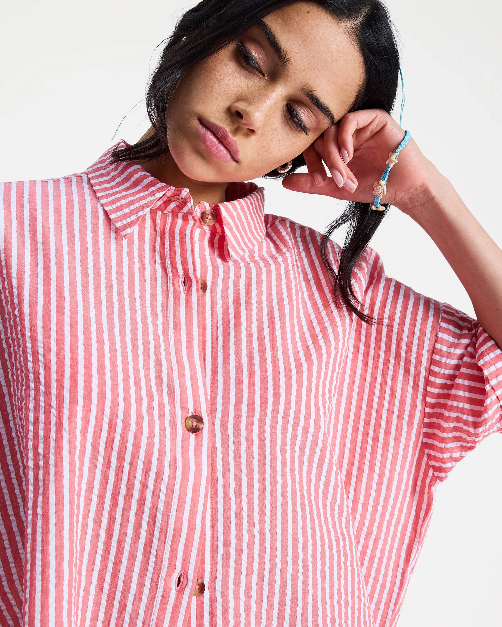 Womens Beachy Short Sleeve Shirt - Image 2