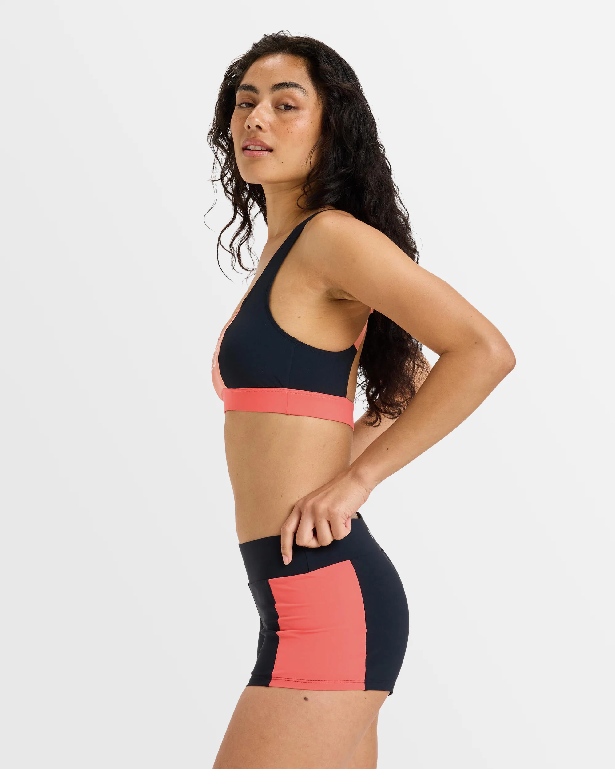 Womens Beloved Colorblock Shorty Bikini Bottom - Image 2
