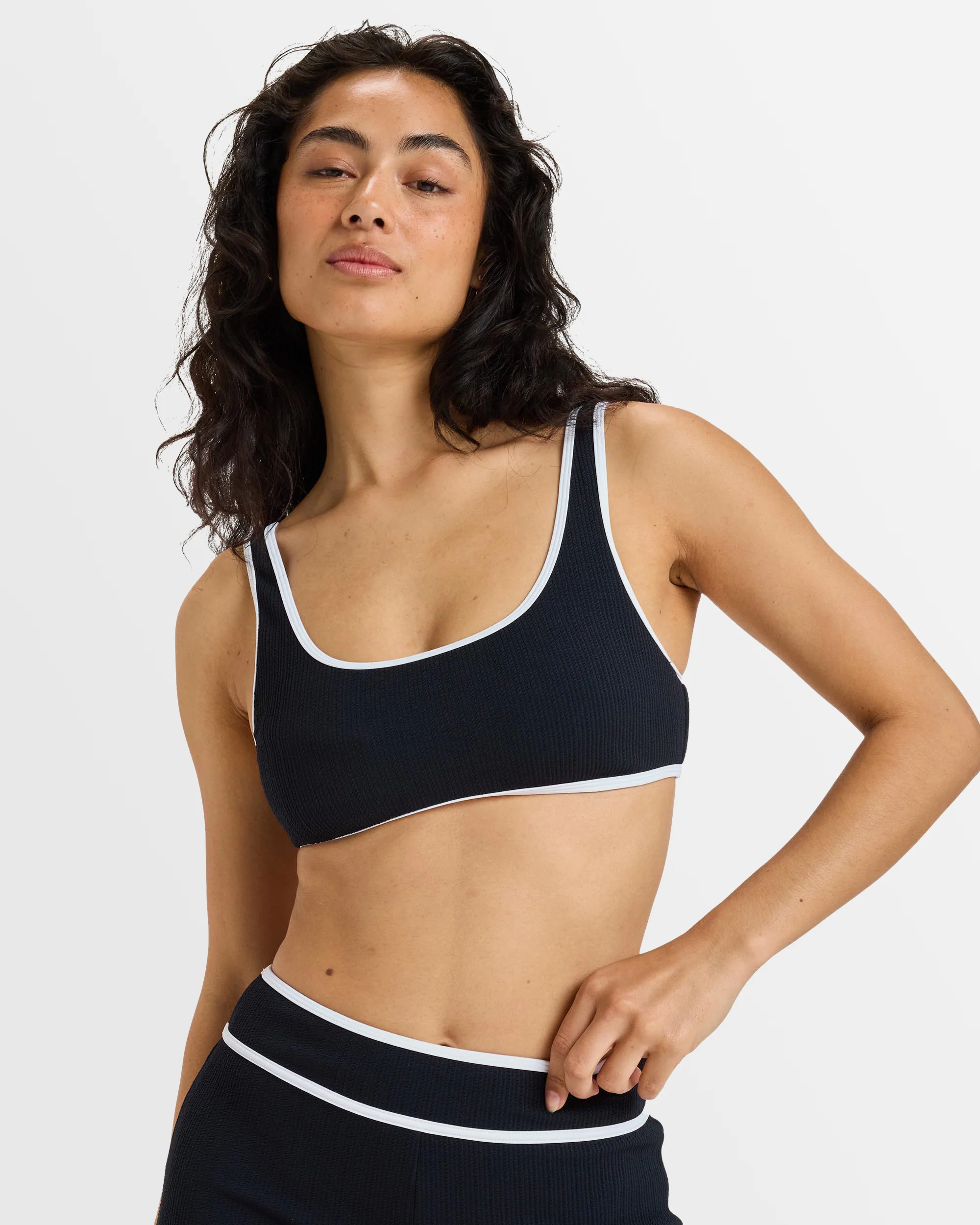 Womens Beloved Rib Bralette - Image 2