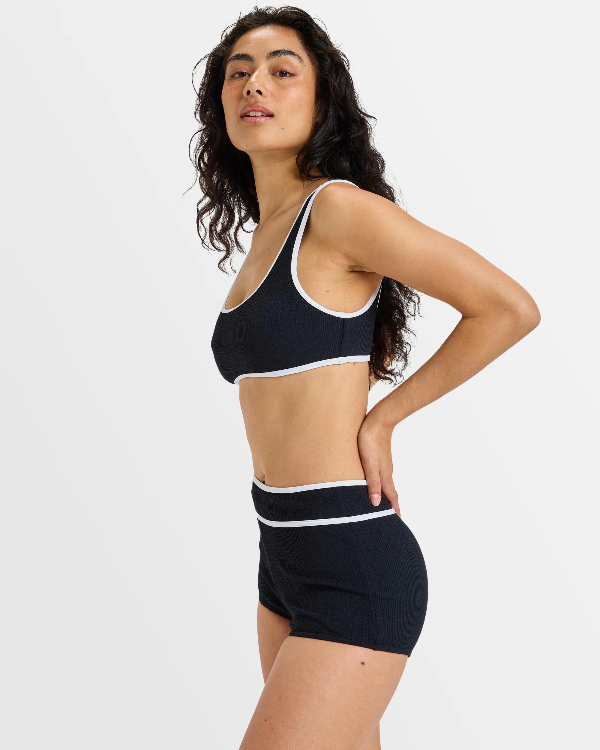 Womens Beloved Rib Shorty - Image 3