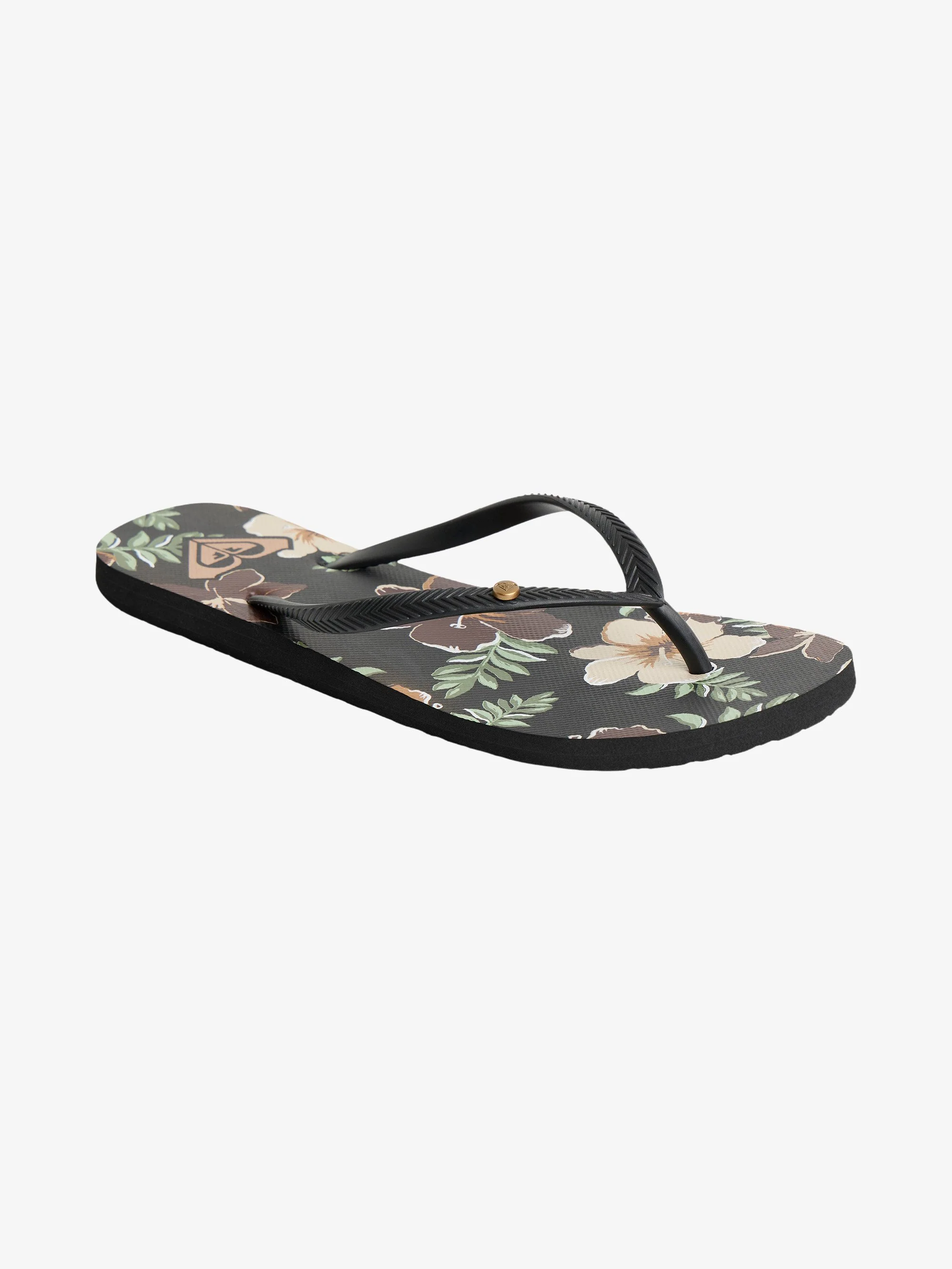 Womens Bermuda Print Thongs - Image 2