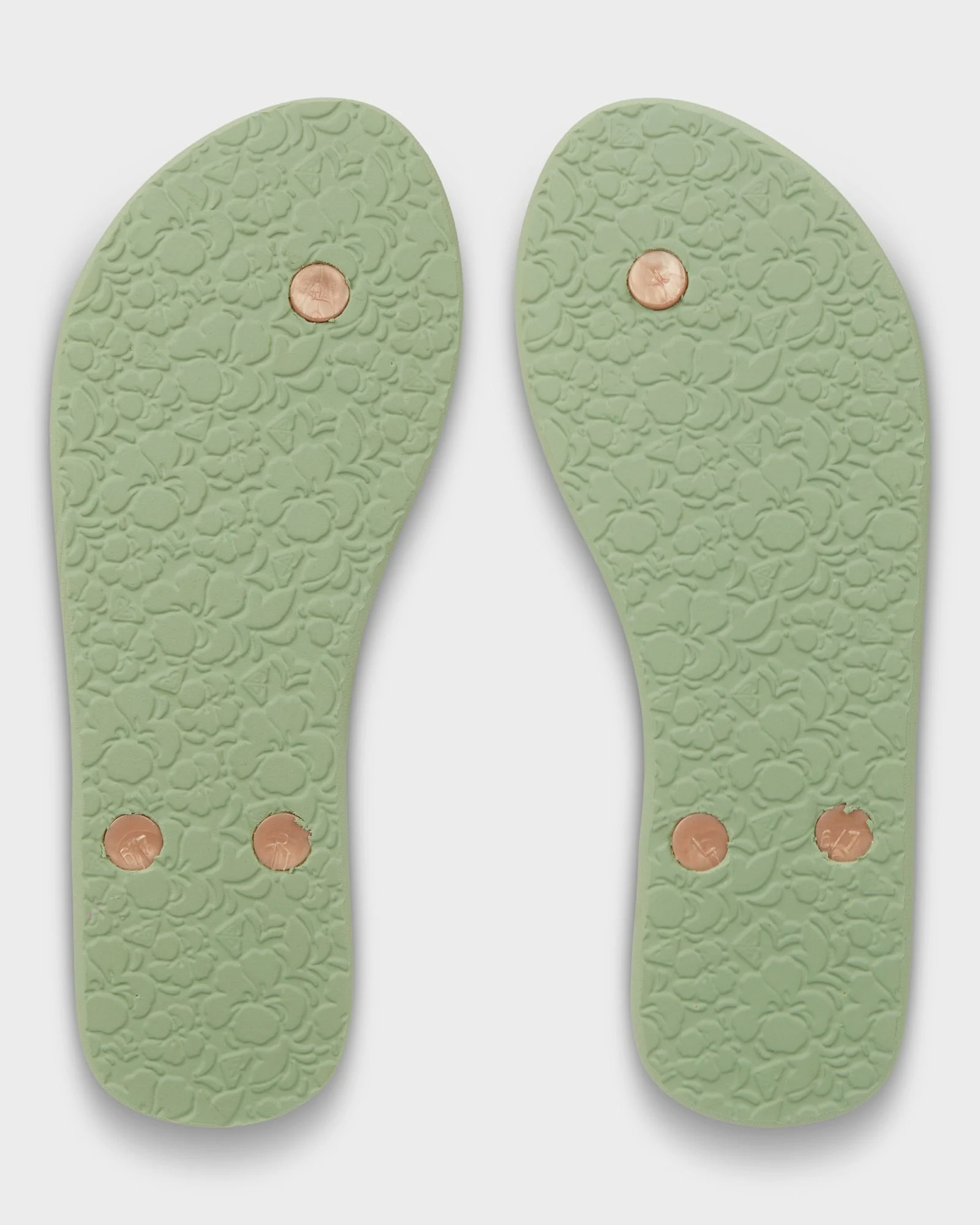 Womens Bermuda Print Thongs - Image 6