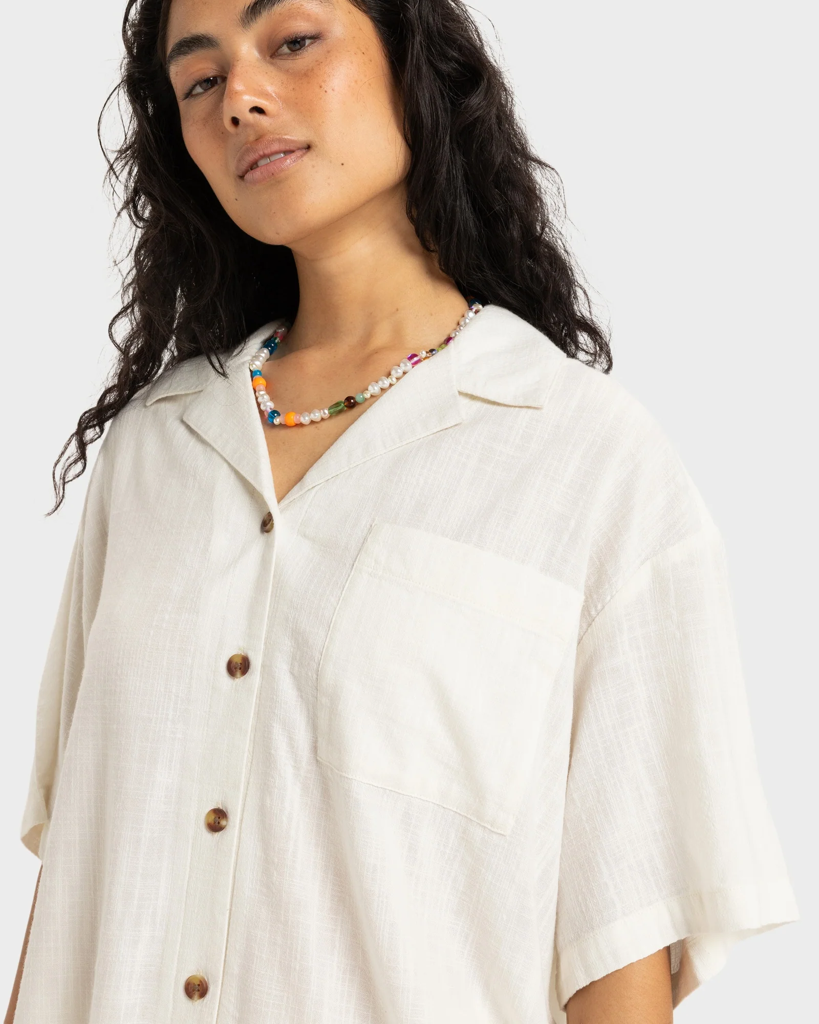 Womens Bisous Fancy  Shirt - Image 4