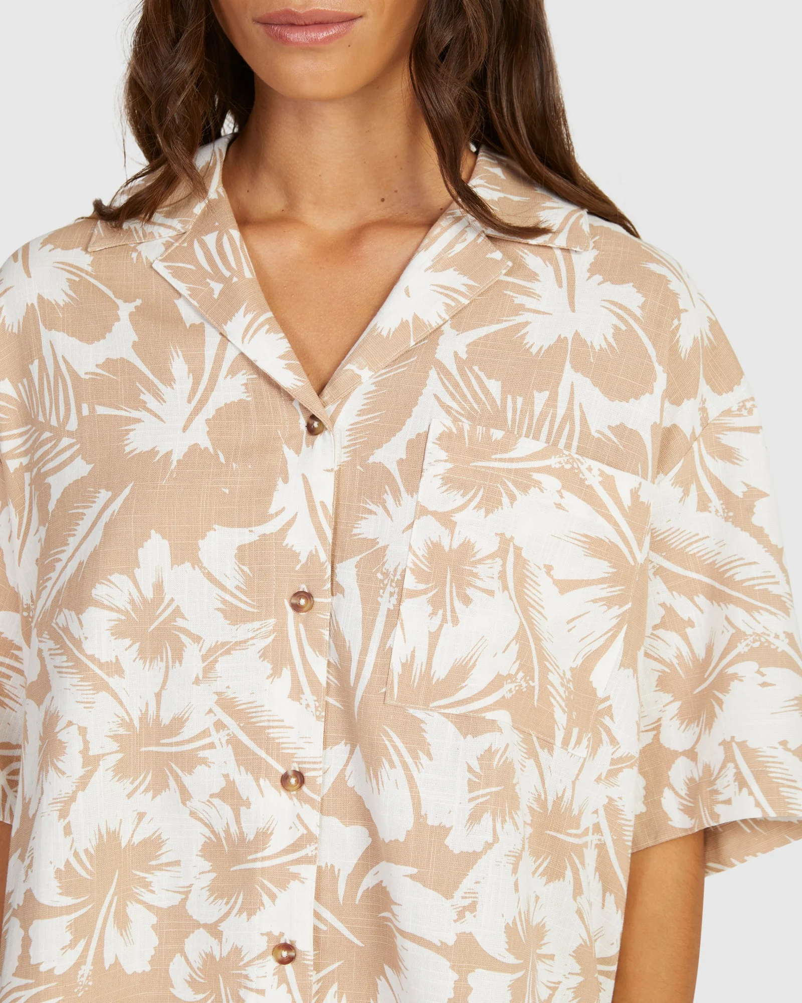 Womens Bisous Shirt Printed Shirt - Image 4