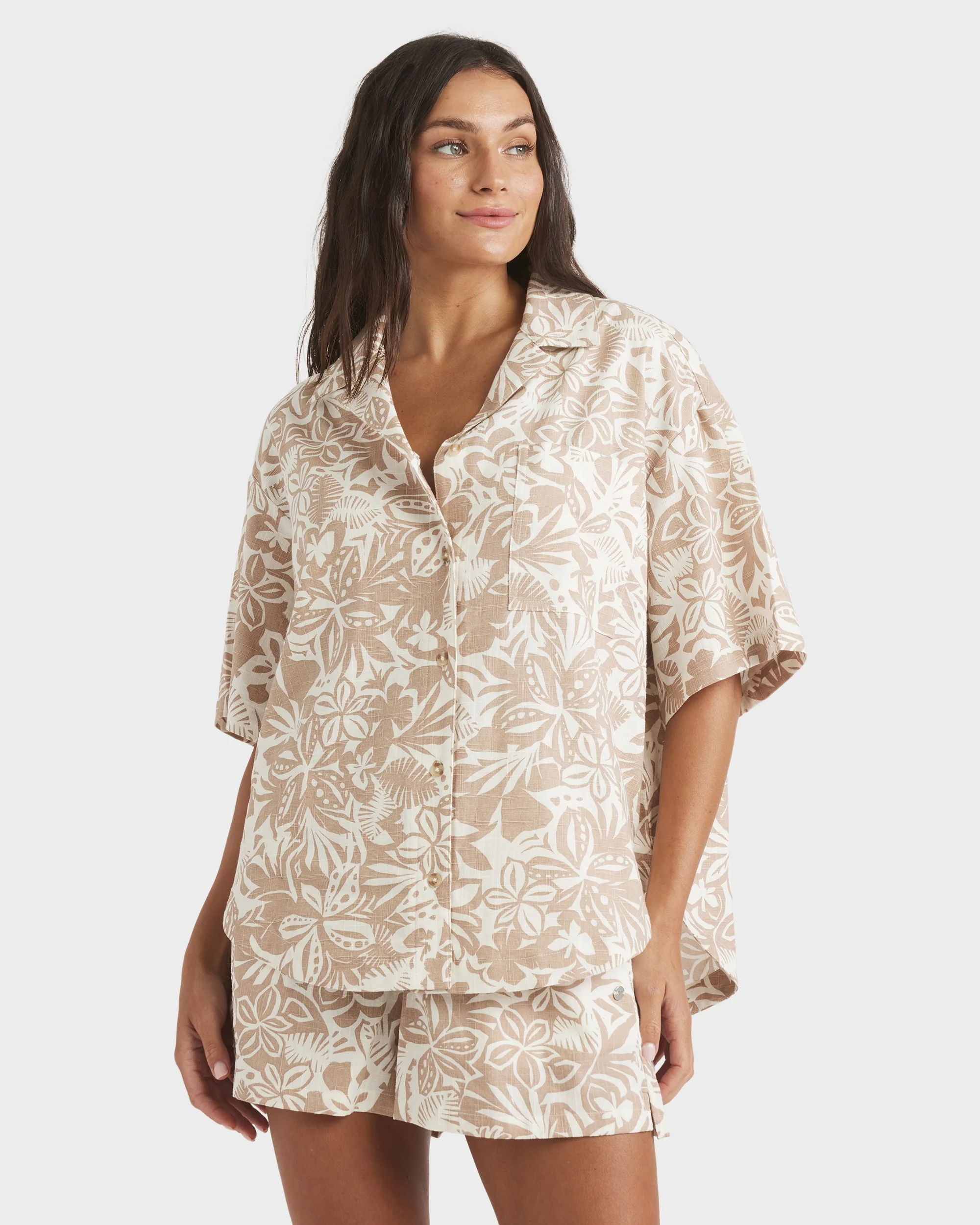 Womens Bisous Shirt Printed Top - Image 3