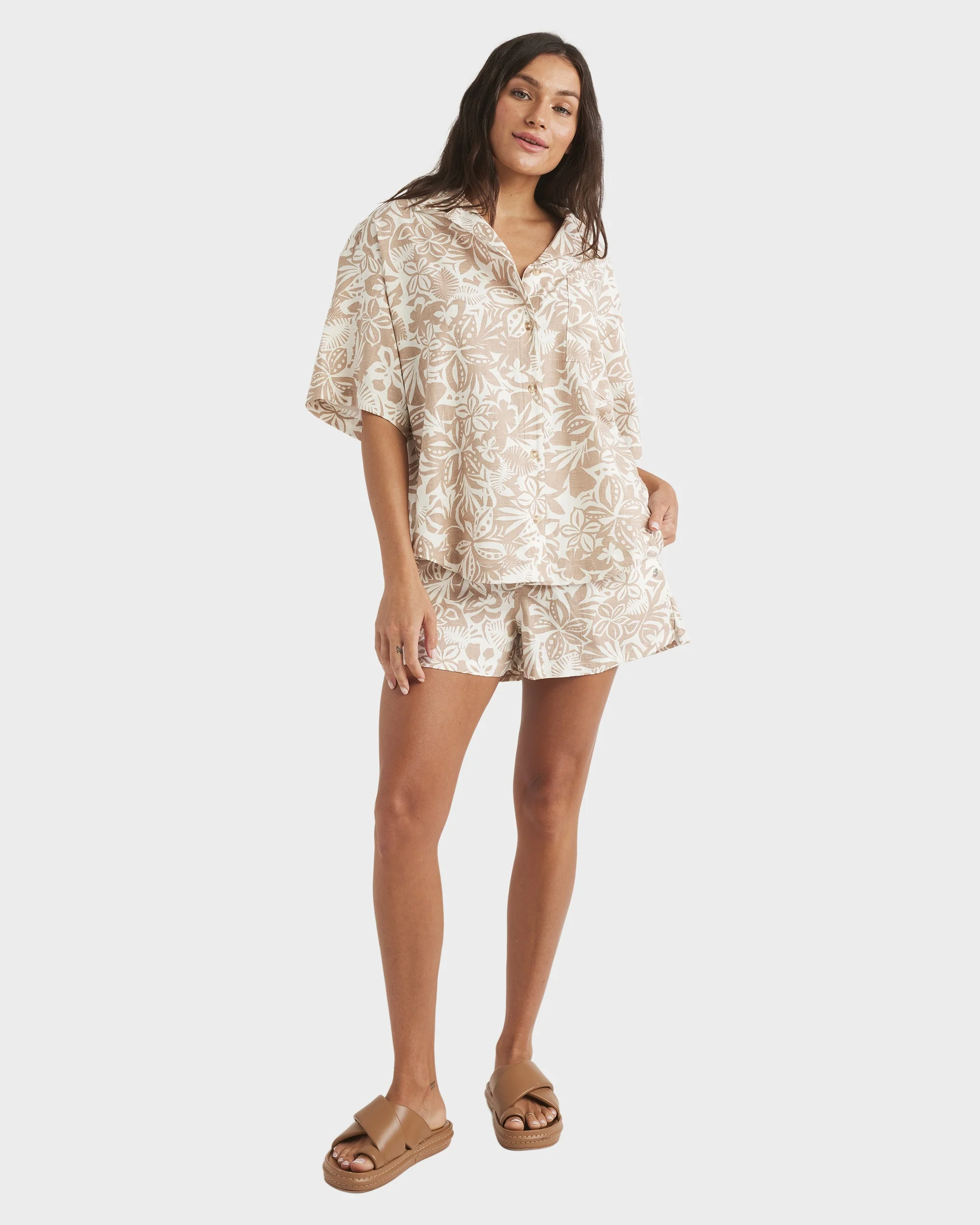 Womens Bisous Shirt Printed Top - Image 4
