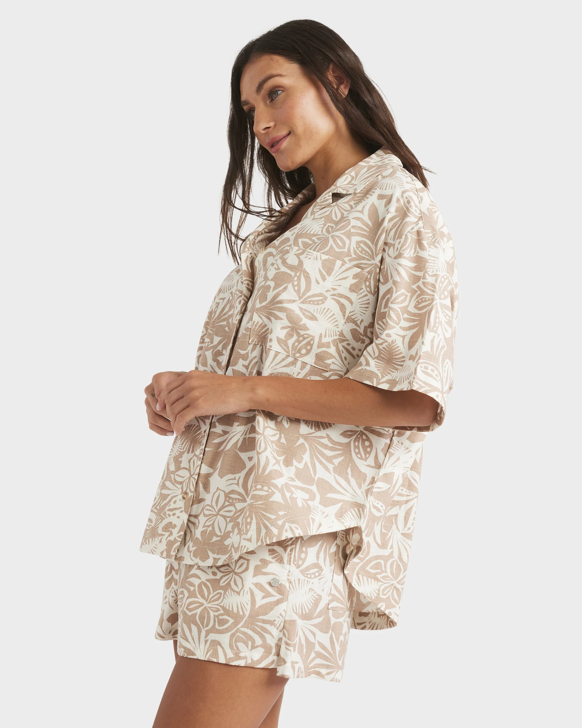 Womens Bisous Shirt Printed Top - Image 5