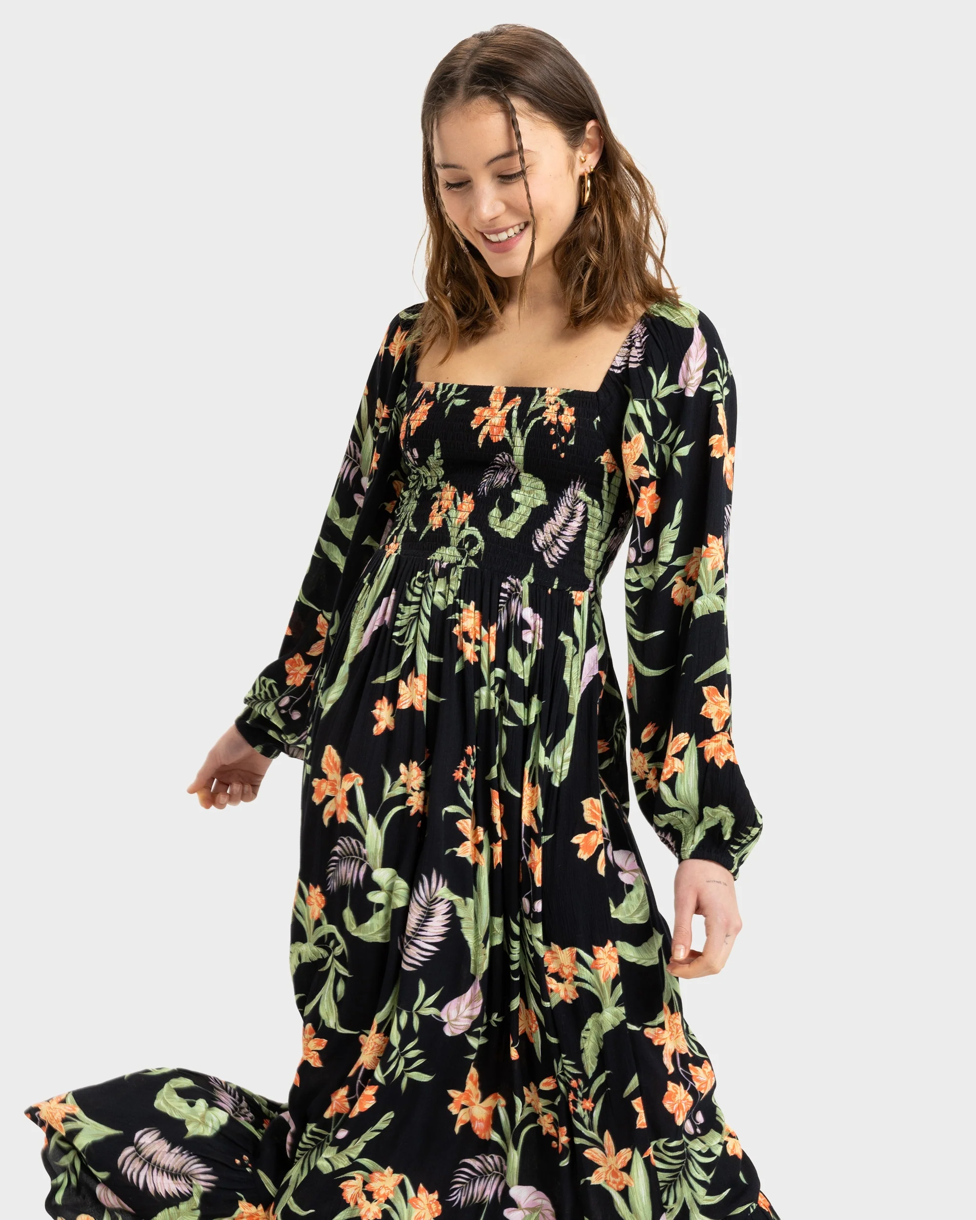 Womens Black Sands Dress - Image 2