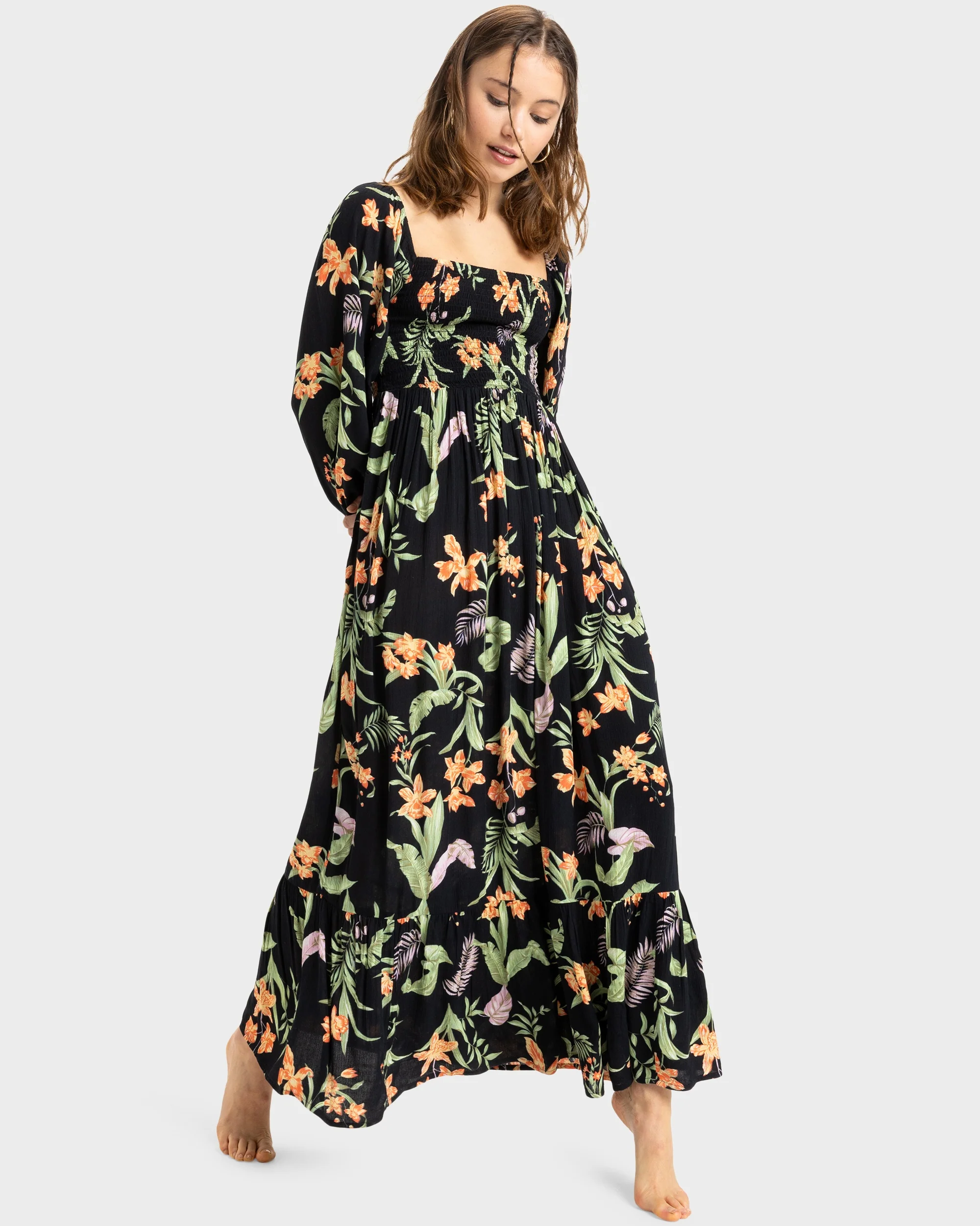 Womens Black Sands Dress - Image 3