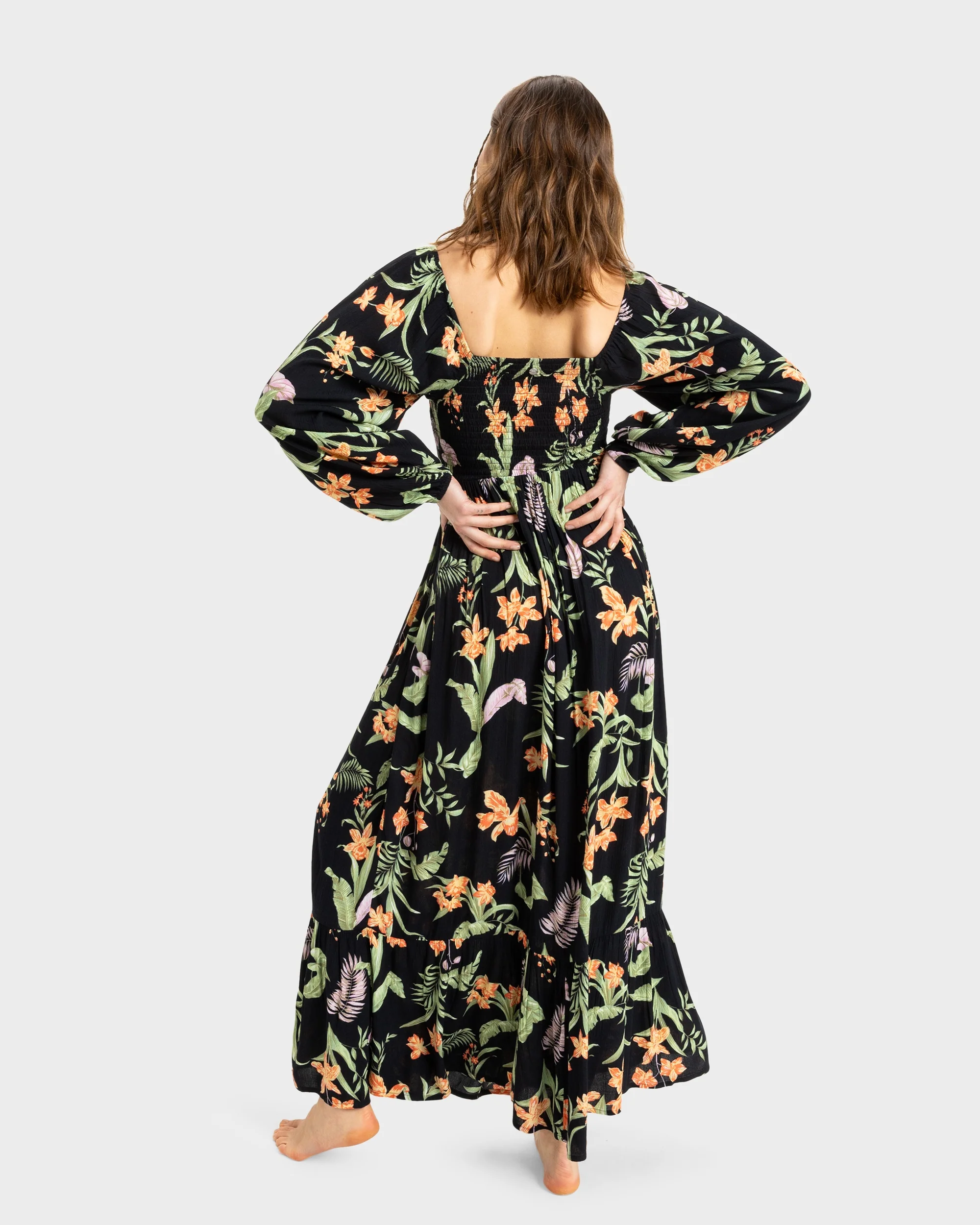 Womens Black Sands Dress - Image 5