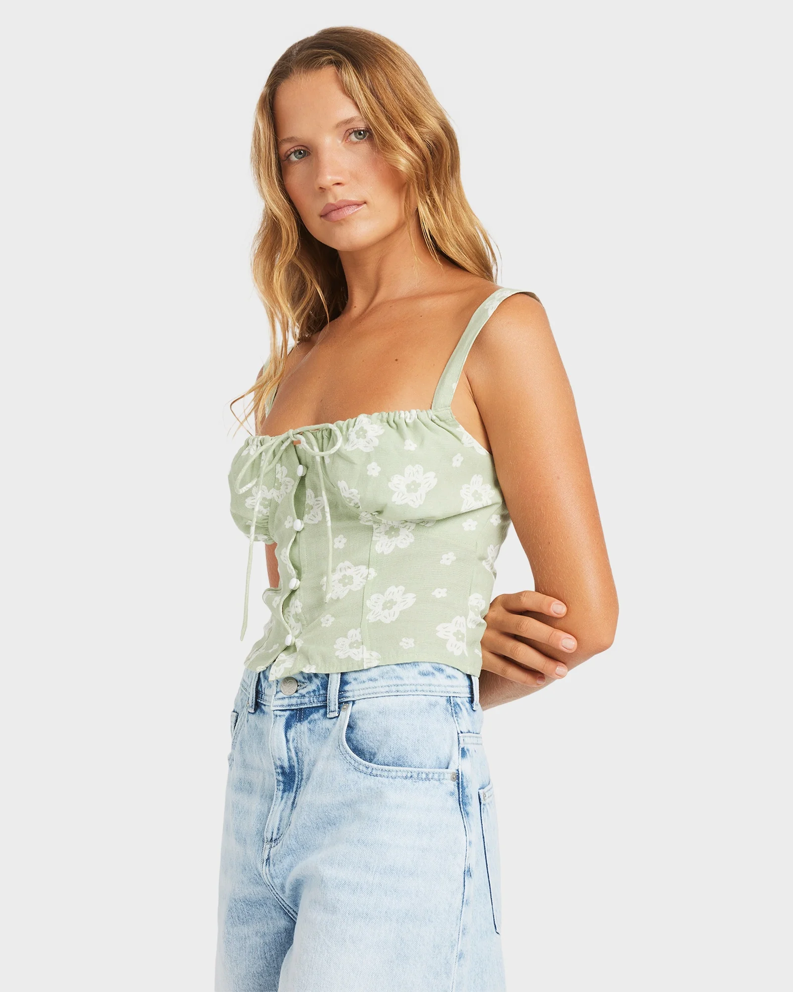 Womens Blossom Tank Top - Image 4