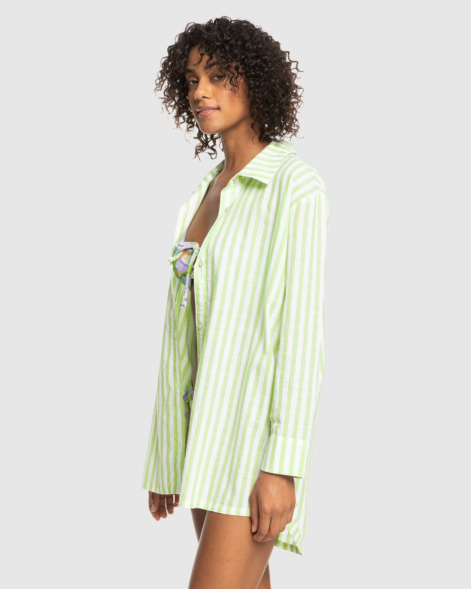 Womens Blue Riptide Dress - Image 2