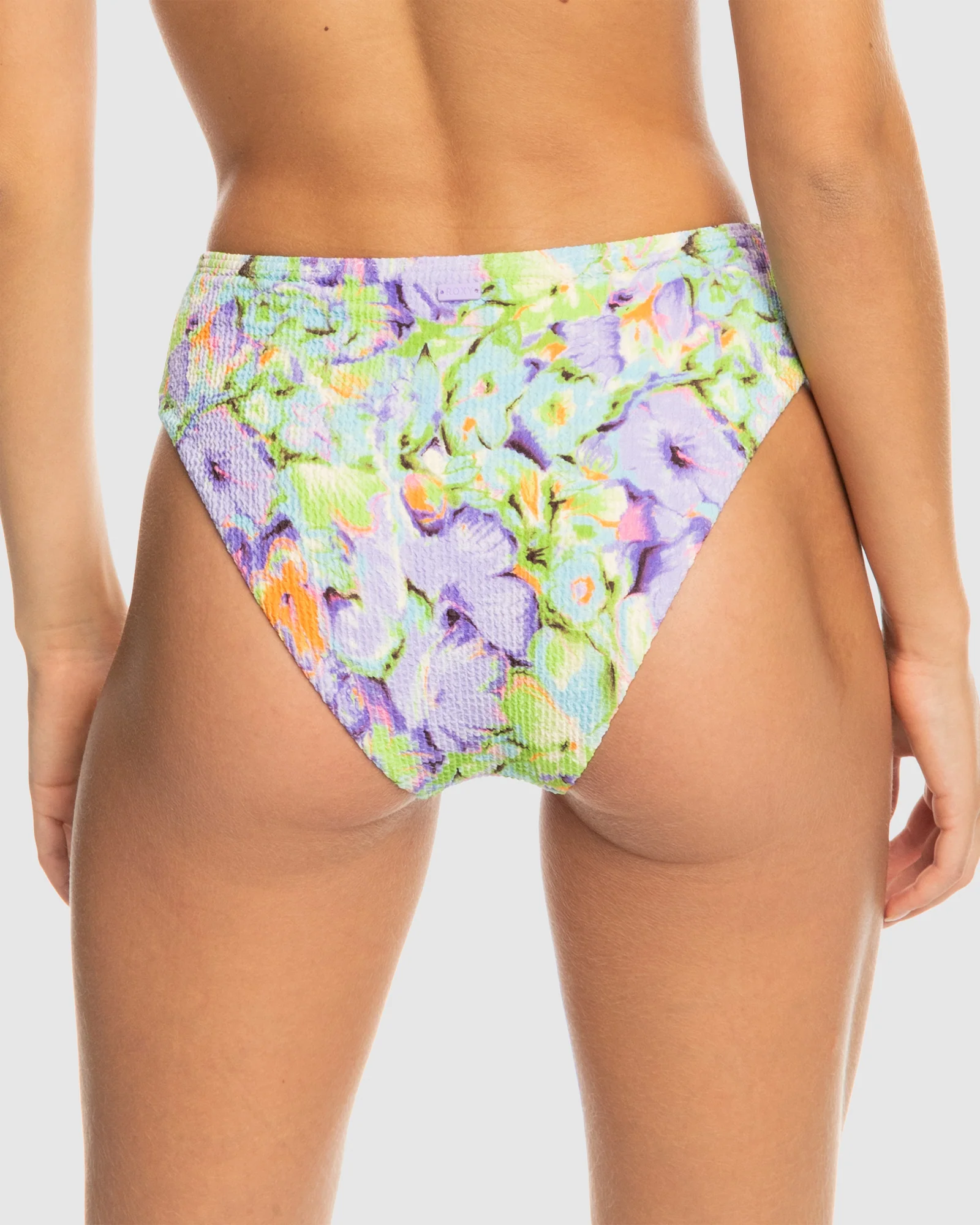 Womens Blumen High Leg Mid Waist Bikini Bottom - Image 3