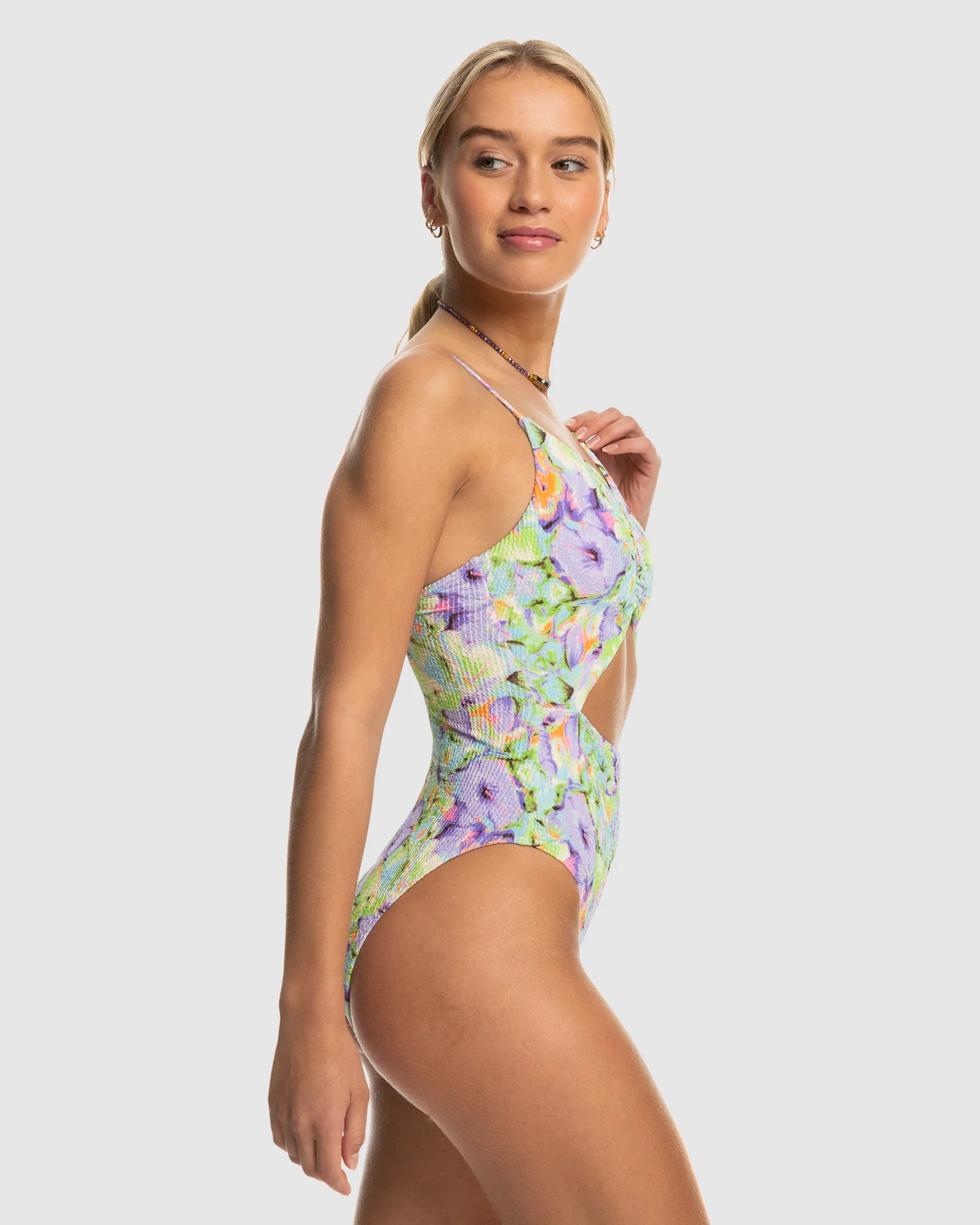 Womens Blumen One Piece Swimsuit - Image 2