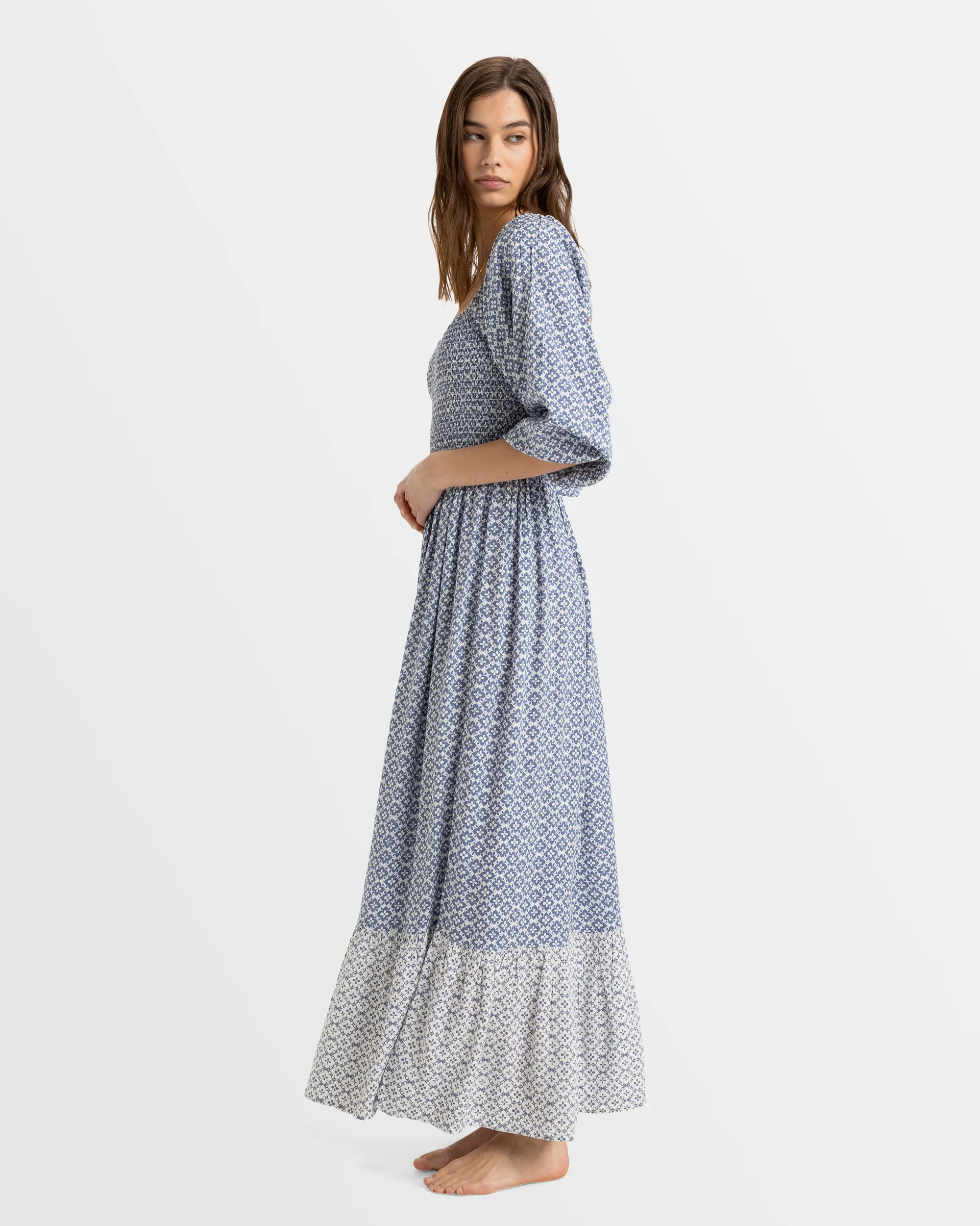 Womens Borderline Maxi Dress - Image 2