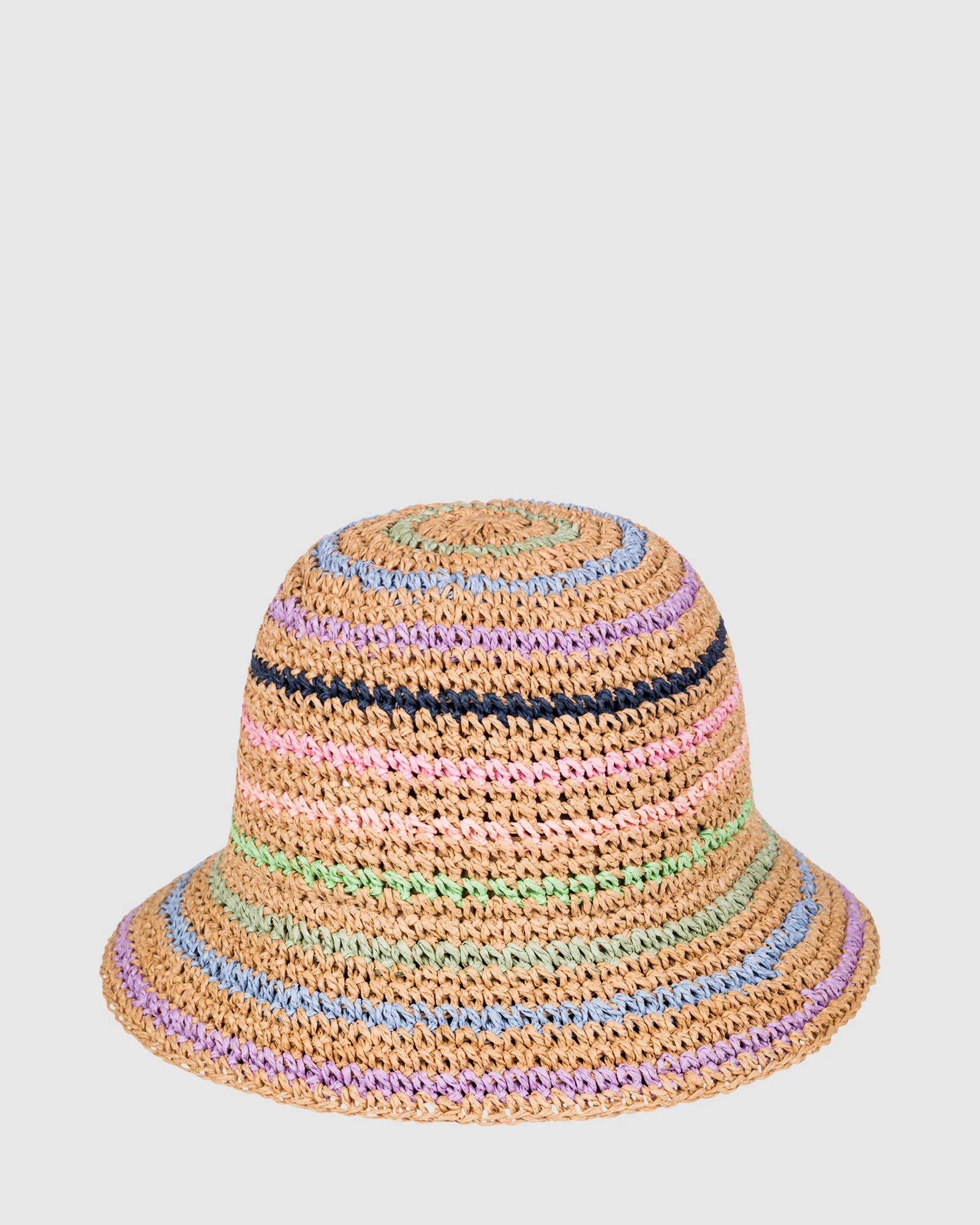 Womens Candied Peacy Bucket Hat - Image 2