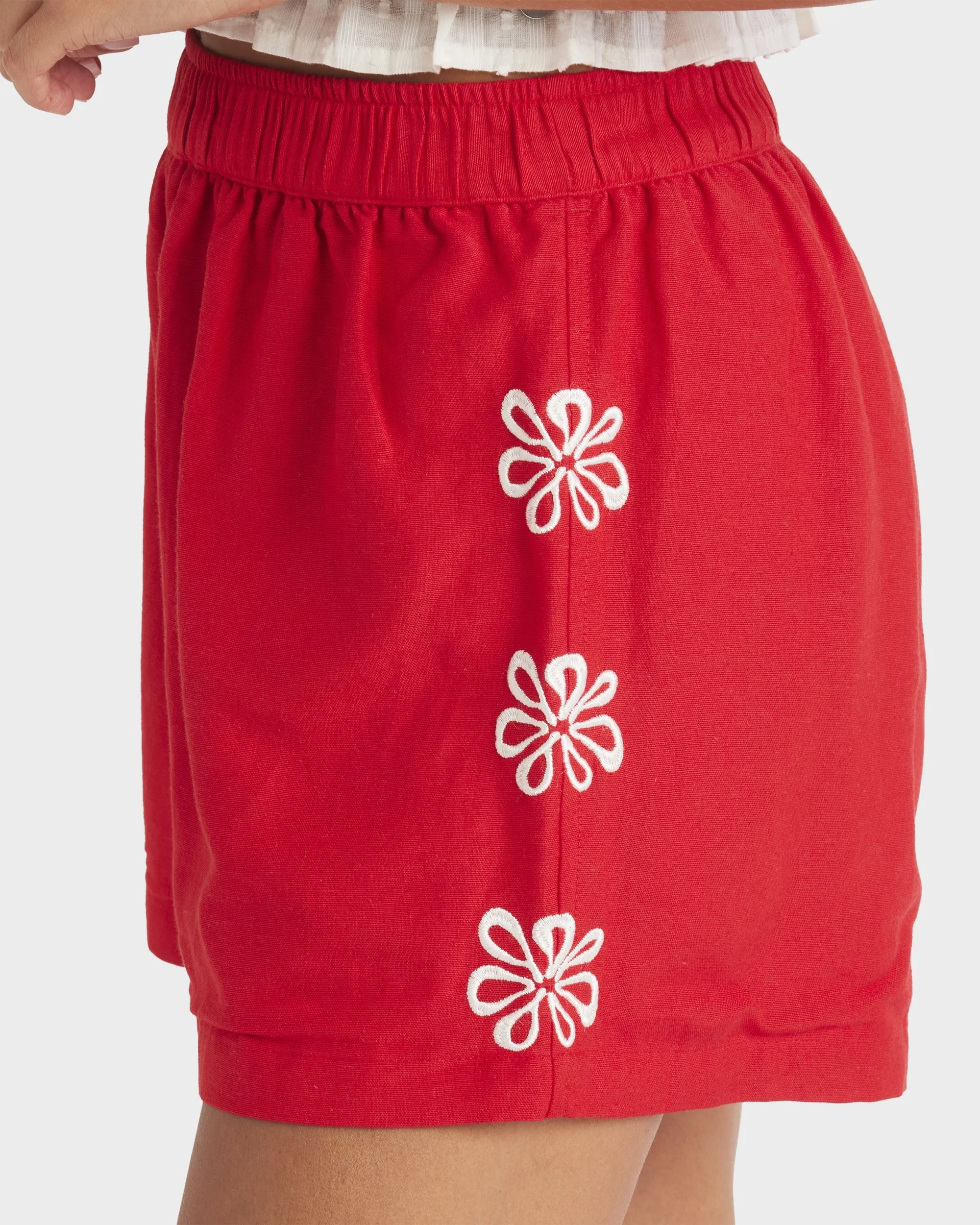 Womens Chase Elastic Waist Shorts - Image 5