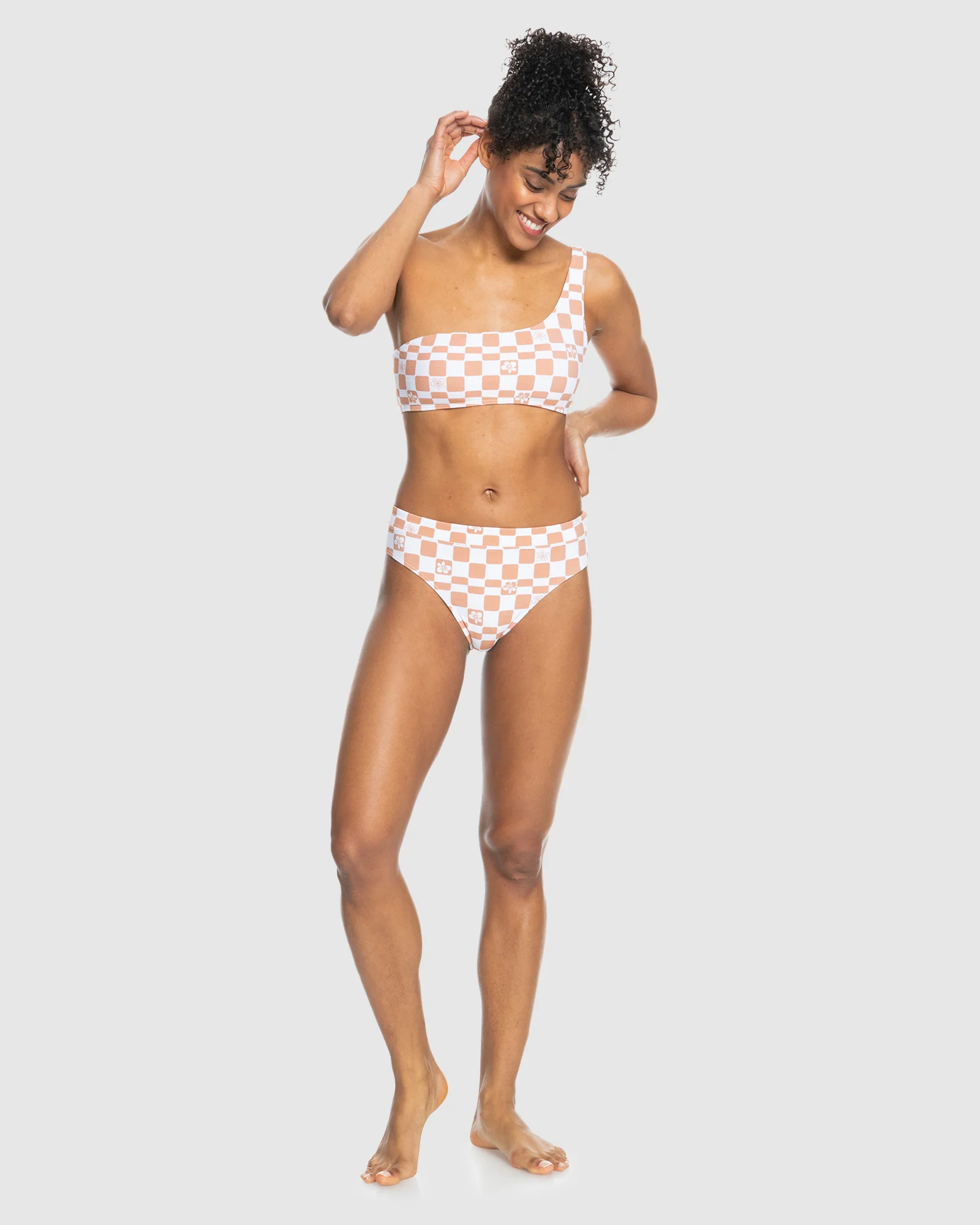 Womens Check It 2 Mod Midwaist Bikini Bottom - Image 4