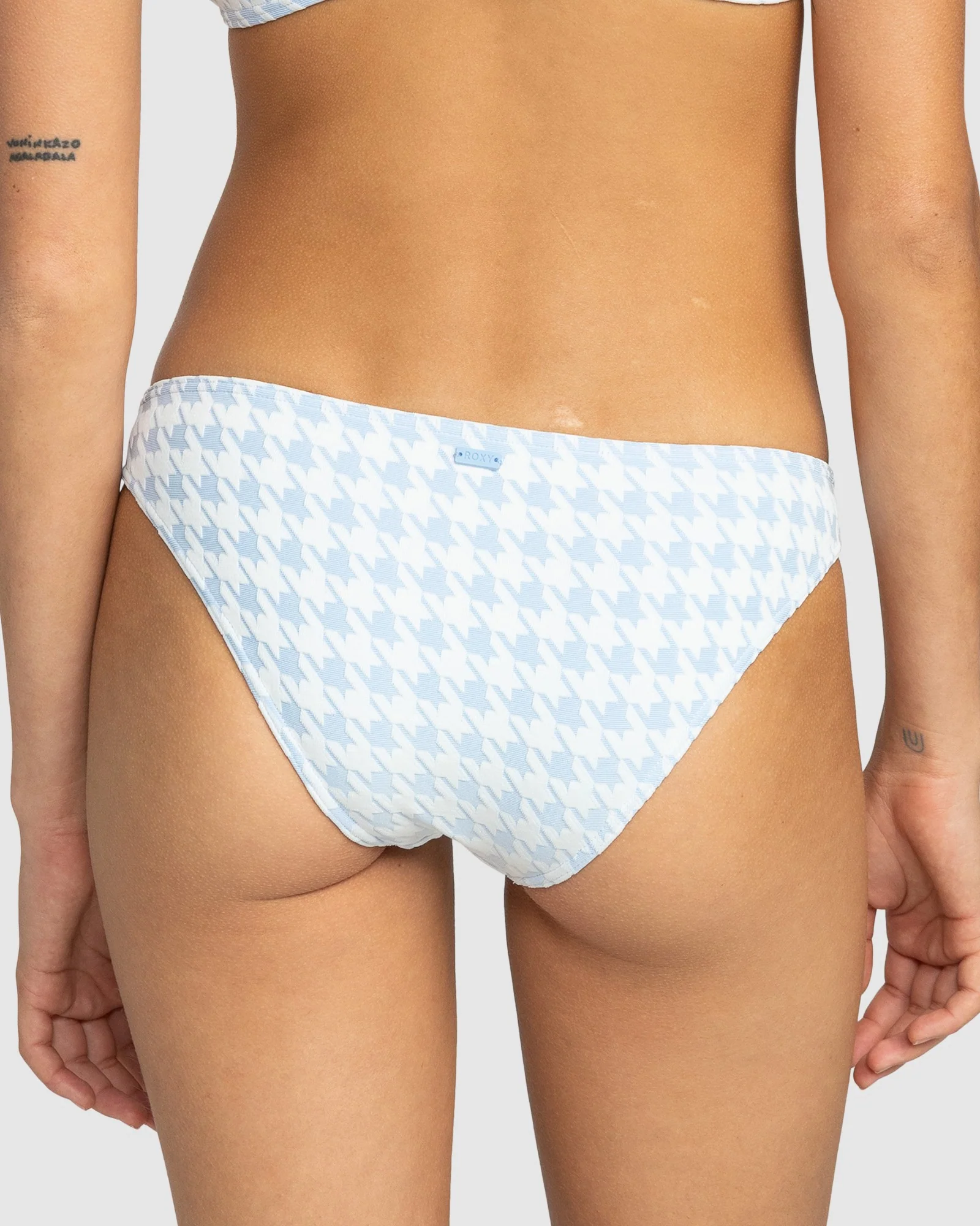 Womens Check It Low Waist Bikini Bottom - Image 3