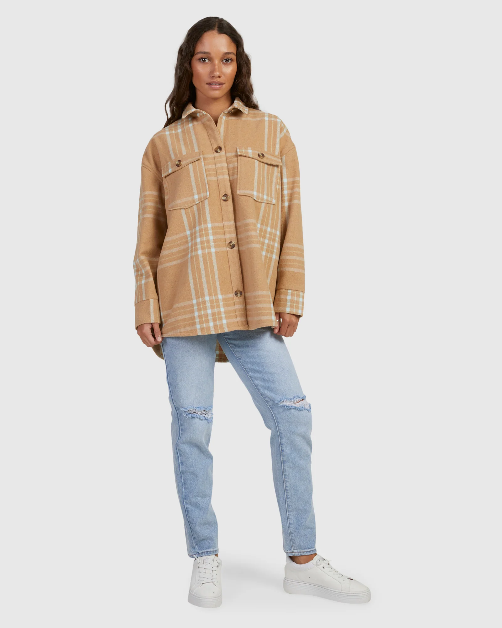 Womens Check The Swell Ii Jackets - Image 5