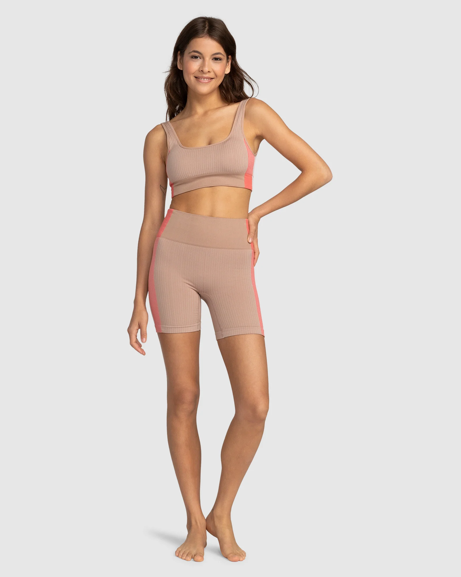 Womens Chill Out Seamless Squared Bra - Image 5