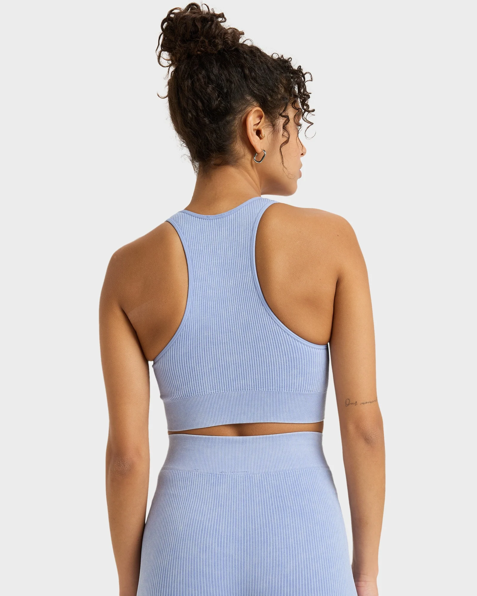 Womens Chillout Seamless Washed Sports Bra - Image 3