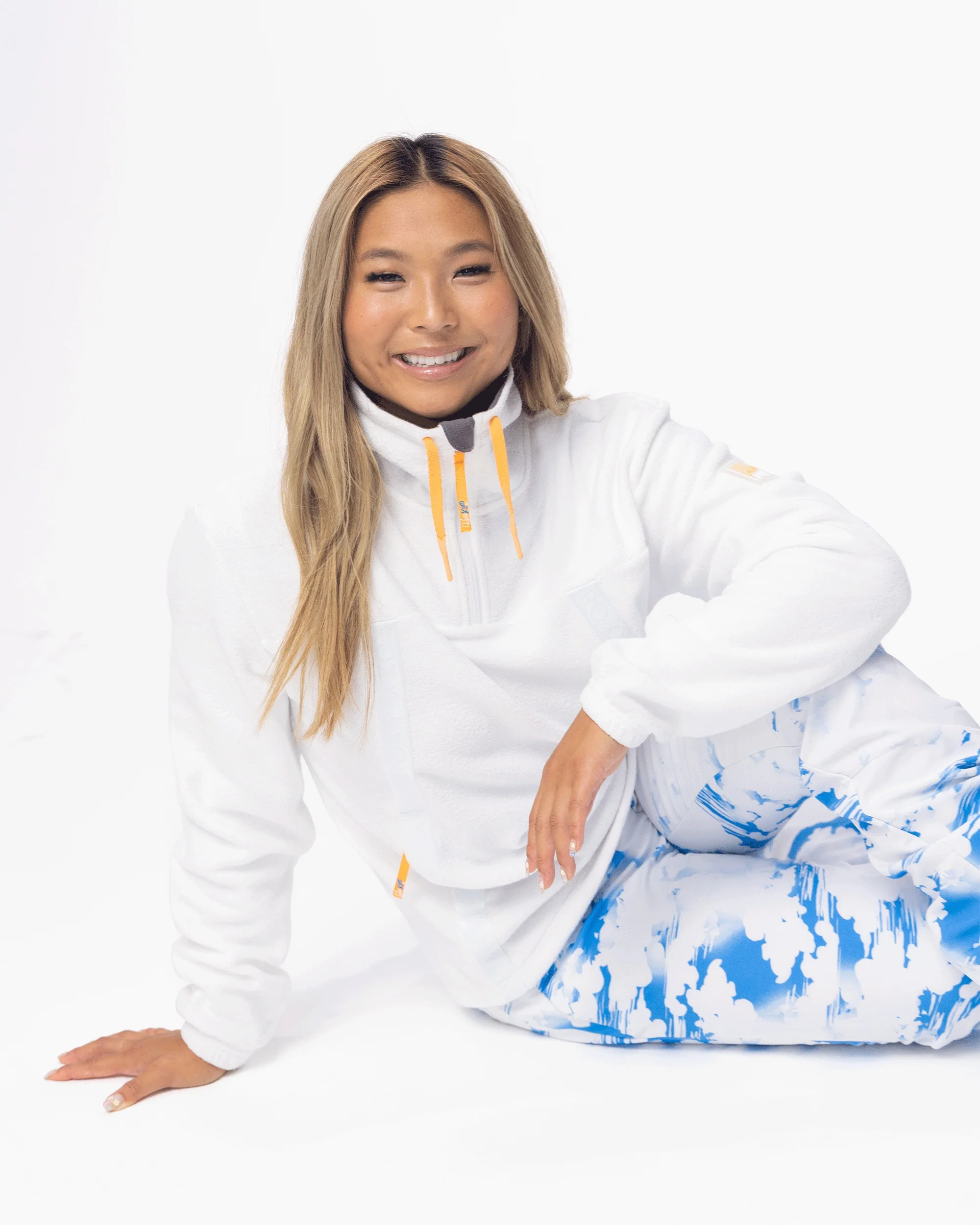 Womens Chloe Kim Layer Sweatshirt - Image 7