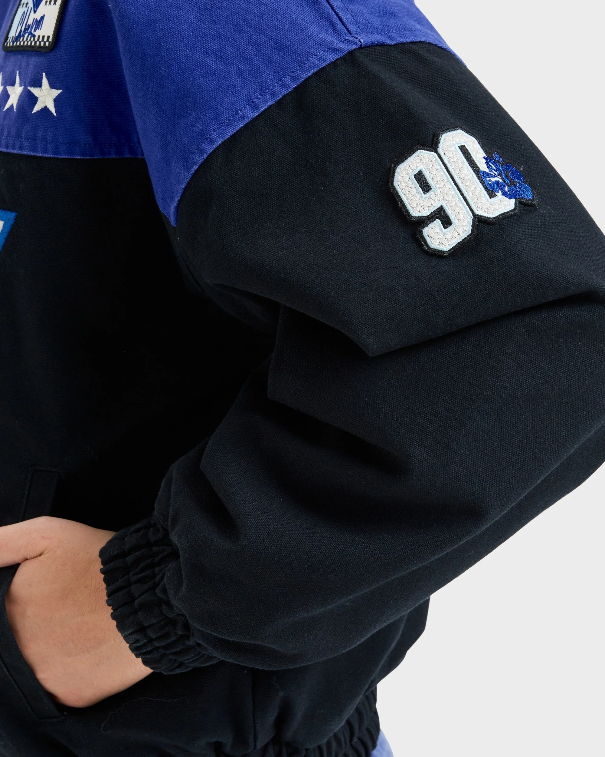 Womens Chloe Kim Moto Bomber Jacket - Image 6