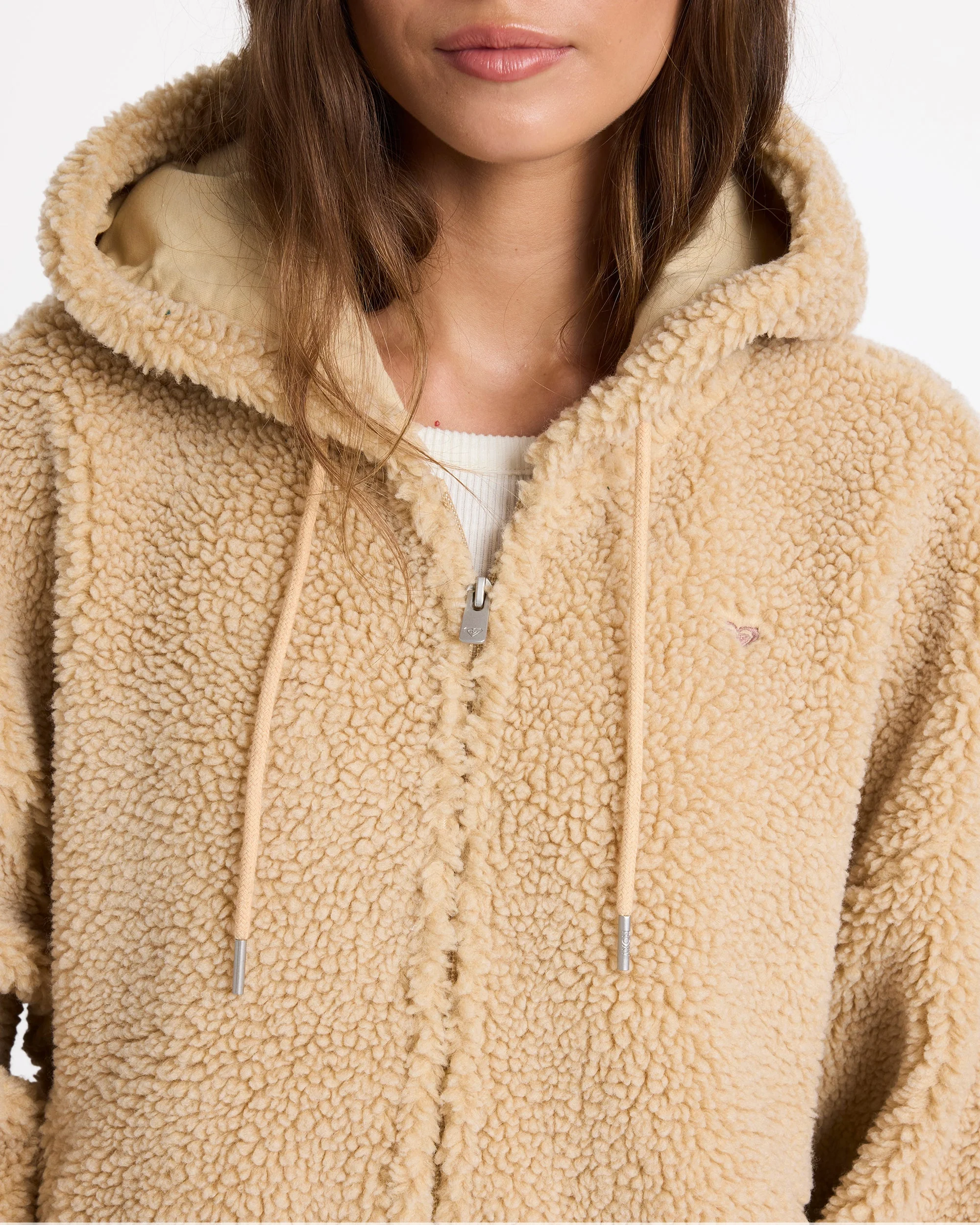 Womens City Track Fleece Jacket - Image 4