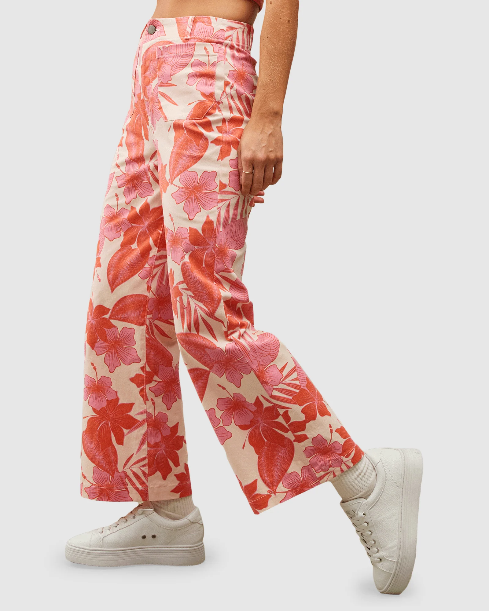 Womens Coastal Cruiser Wide Leg Trousers - Image 2